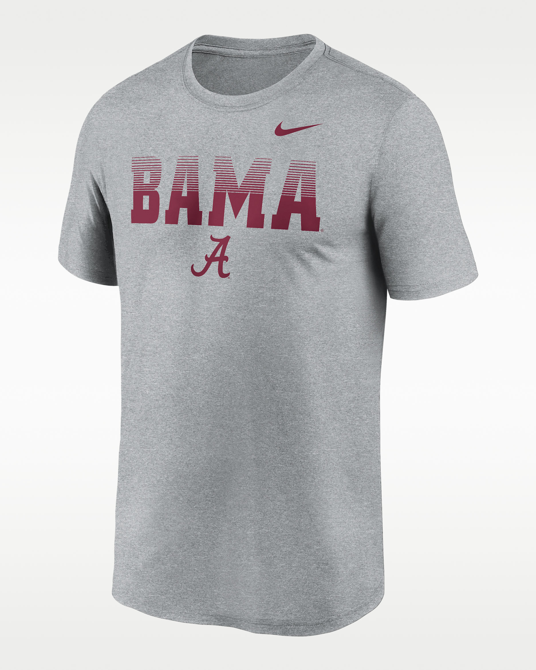 Alabama Primetime Kinetic Mantra Legend Men's Nike Dri-FIT College T-Shirt - Grey