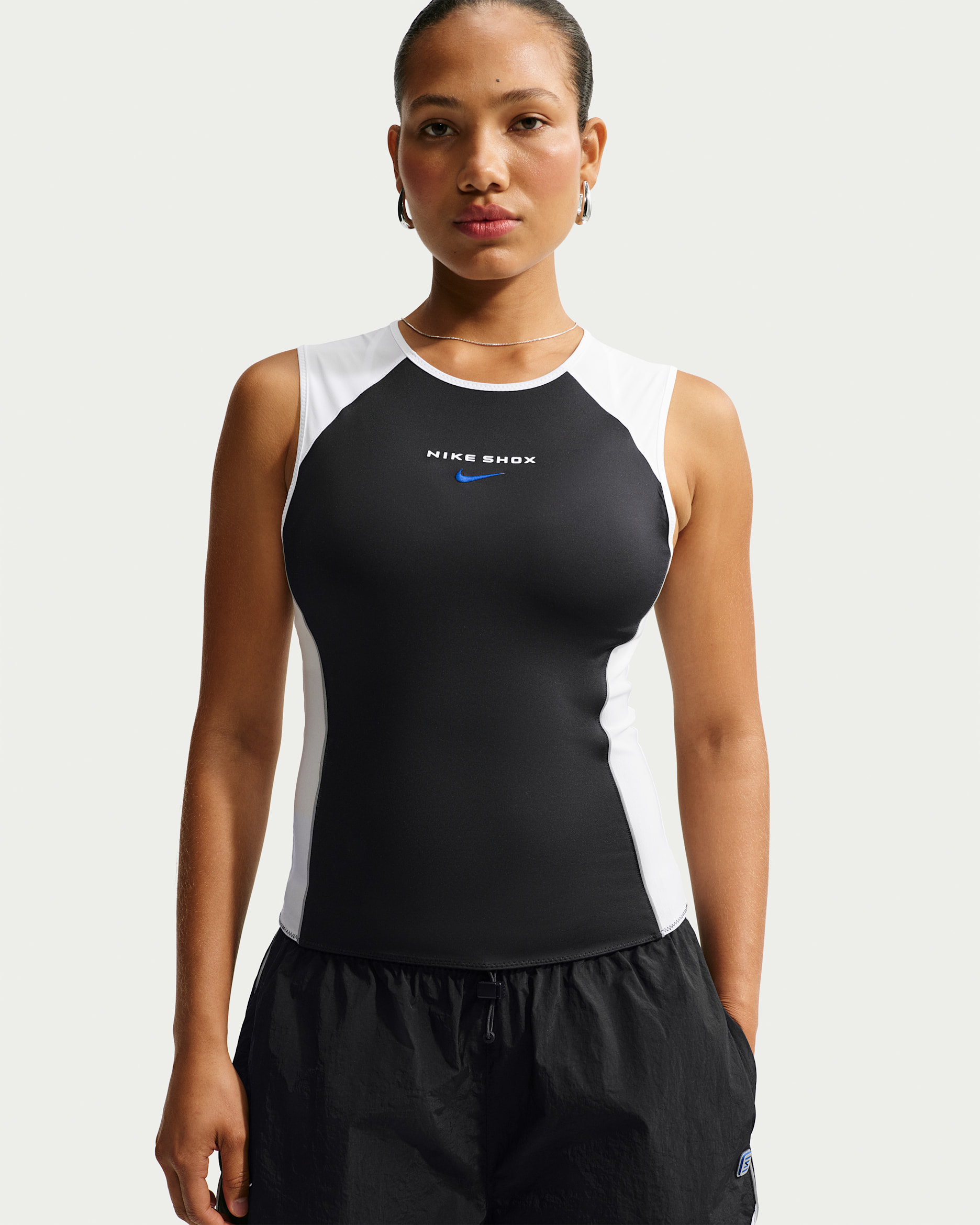 Nike Sportswear damesinglet - Svart/Hvit