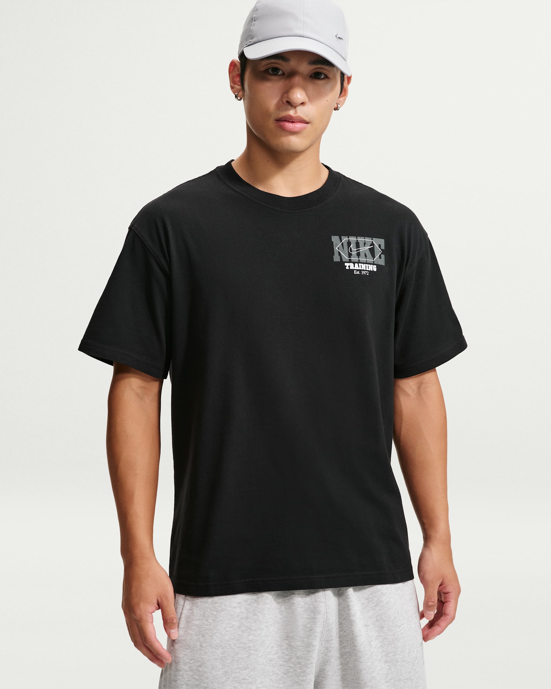 Nike Men's T-Shirt - Black/White