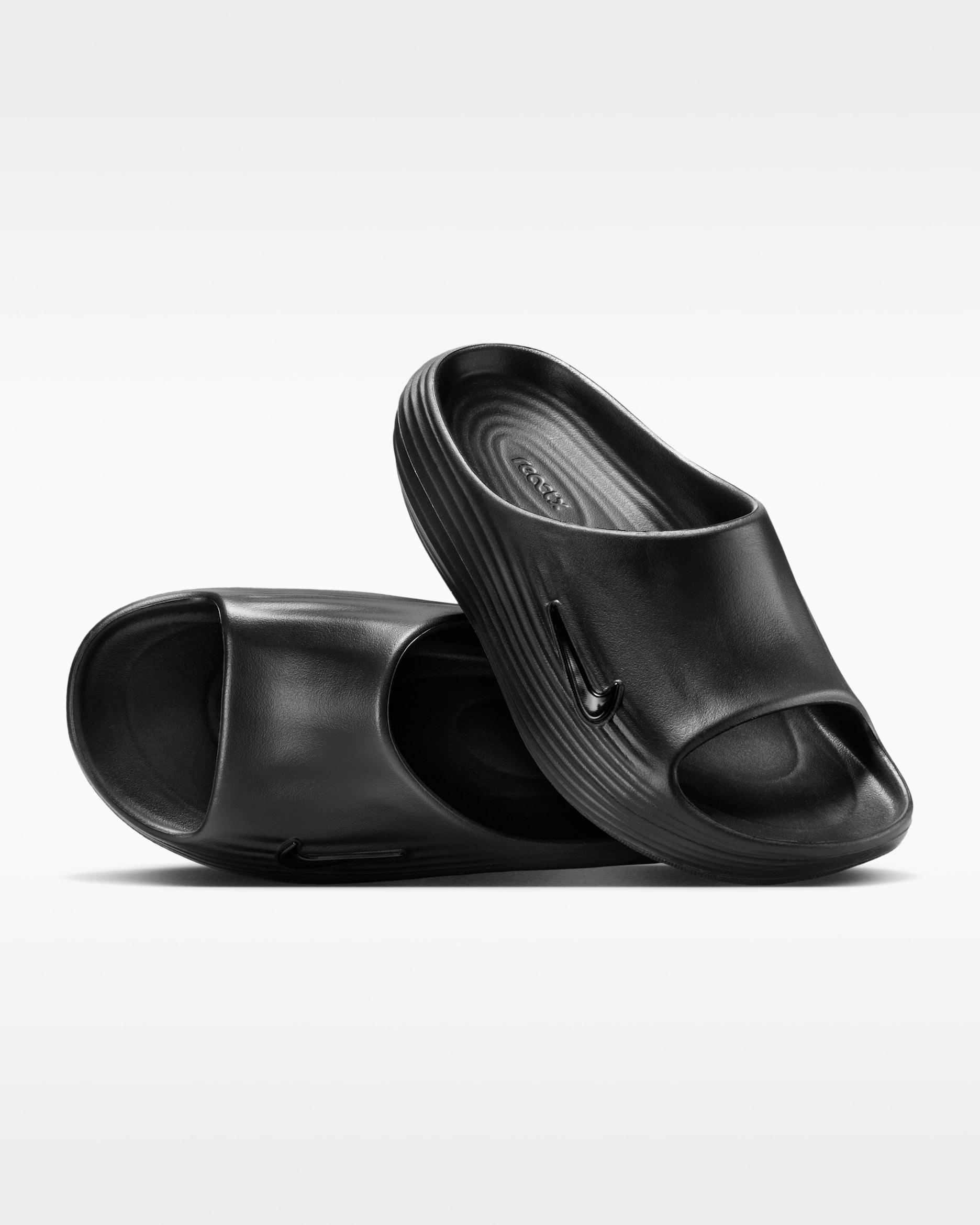 Nike ReactX Rejuven8 Women's Slides - Black/Black/Black