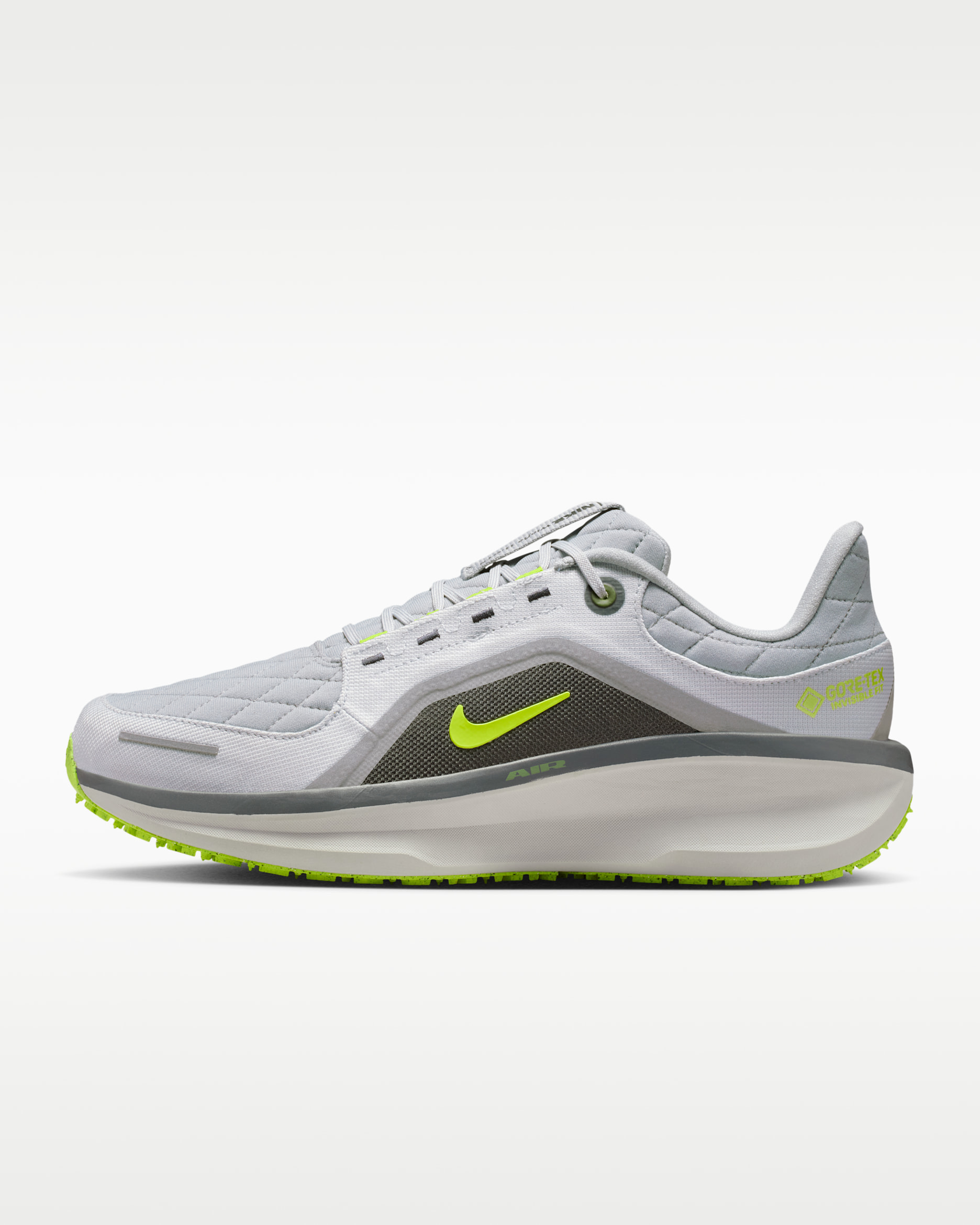 Nike Winflo 11 GORE-TEX Men's Waterproof Road Running Shoes - Light Smoke Grey/Pure Platinum/Anthracite/Cyber