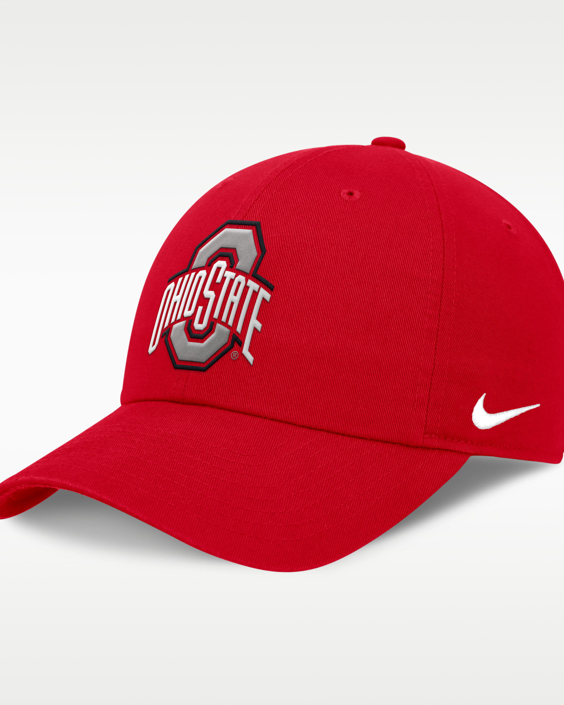 Ohio State Classic Club Men's Nike College Adjustable Hat - Red