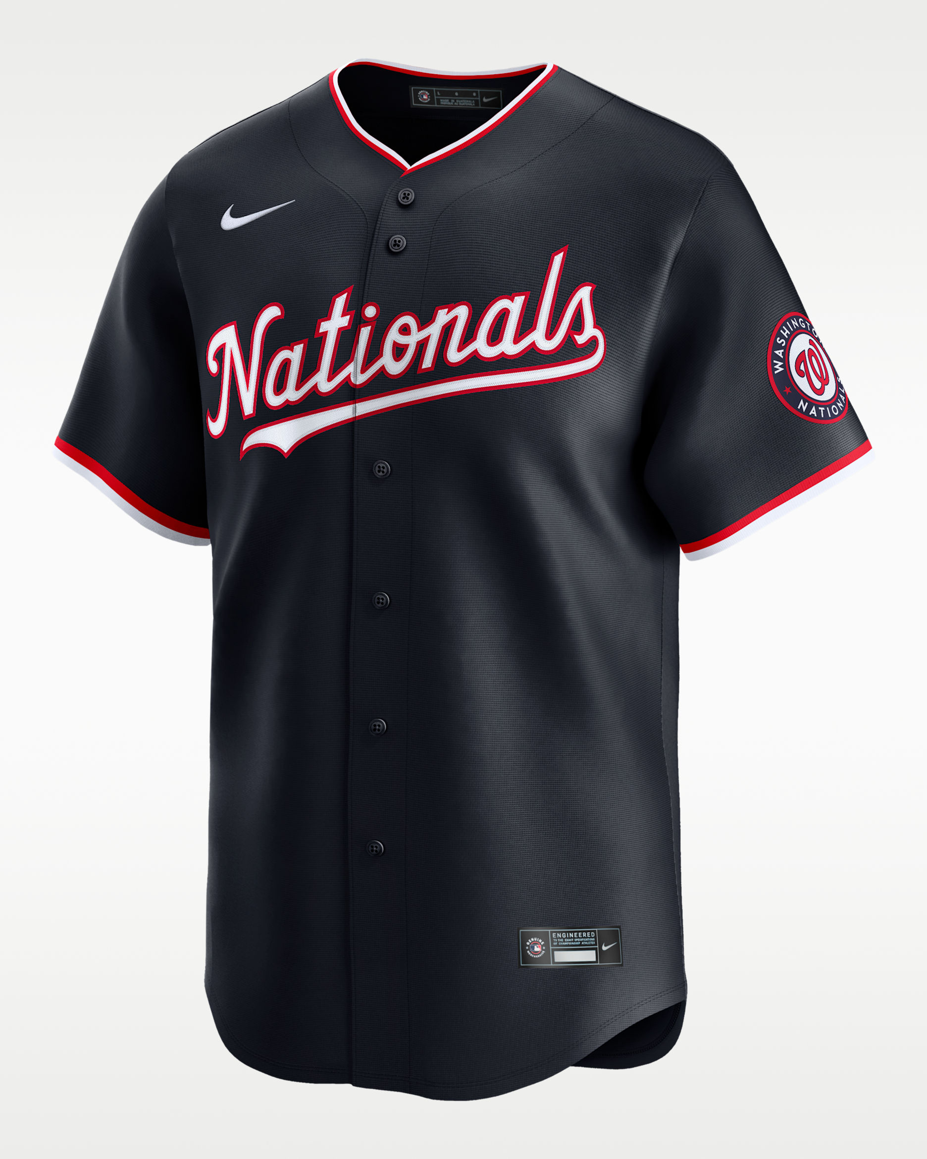 James Wood Washington Nationals Men's Nike Dri-FIT ADV MLB Limited Jersey - Navy