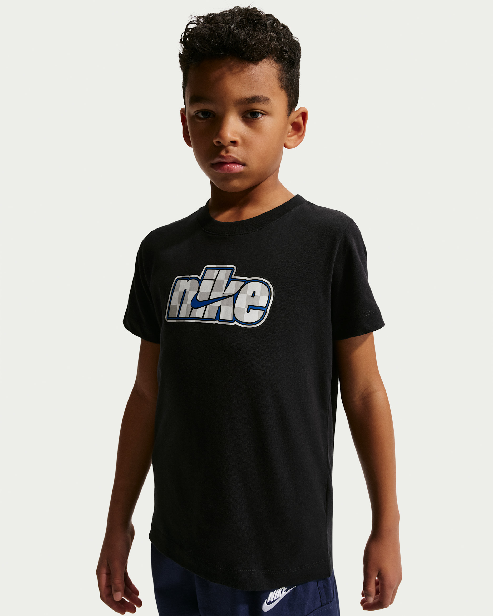 Nike Sportswear Big Kids' T-Shirt - Black
