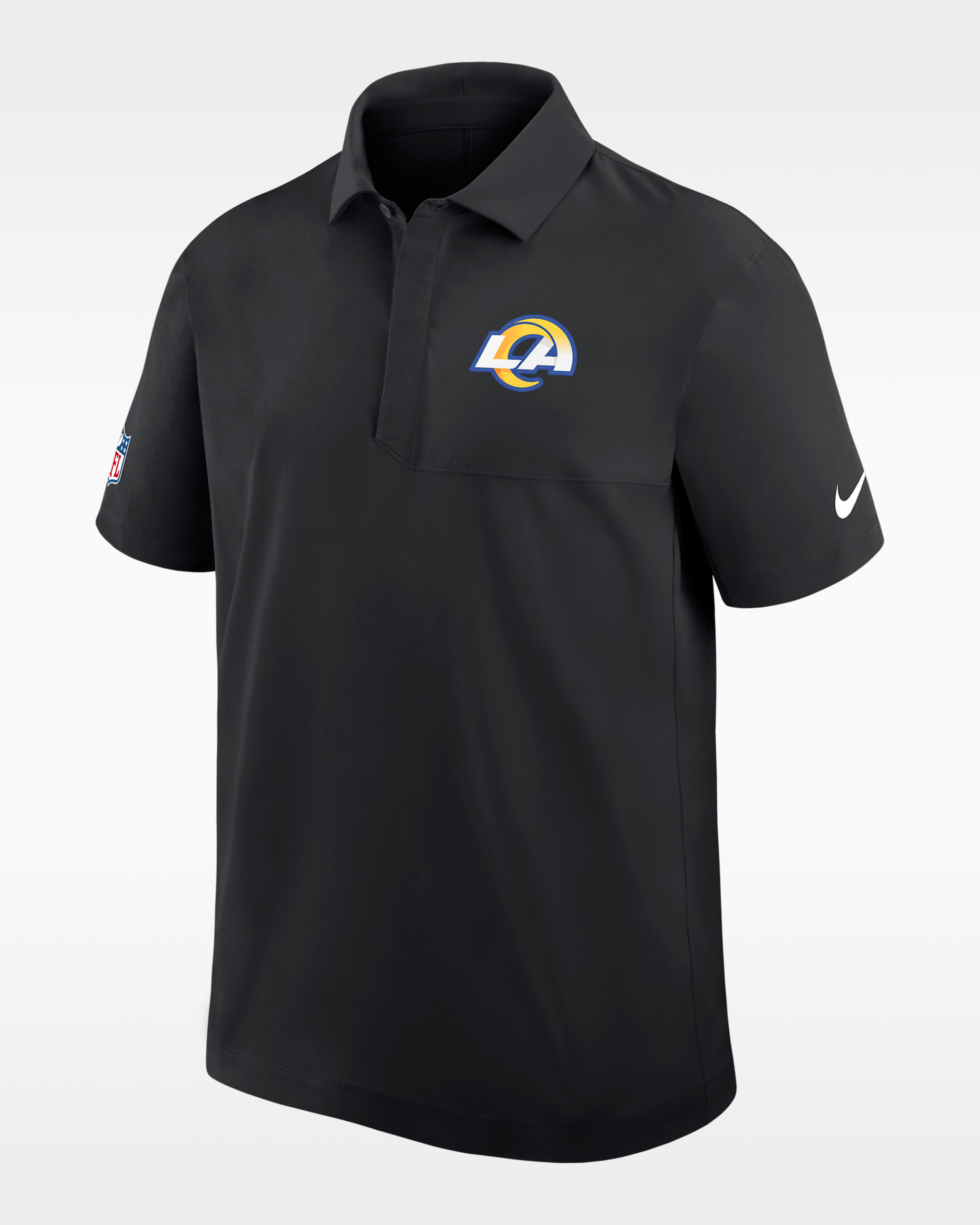 Los Angeles Rams City Pride Sideline Men's Nike Dri-FIT NFL Polo - Black