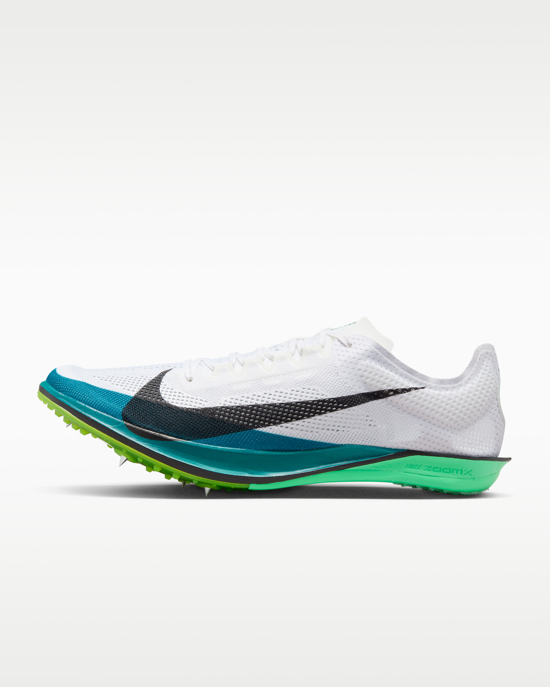 Nike Dragonfly 2 Elite Sabatilles amb claus d'atletisme de fons - Blanc/Bright Spruce/Vapor Green/Negre