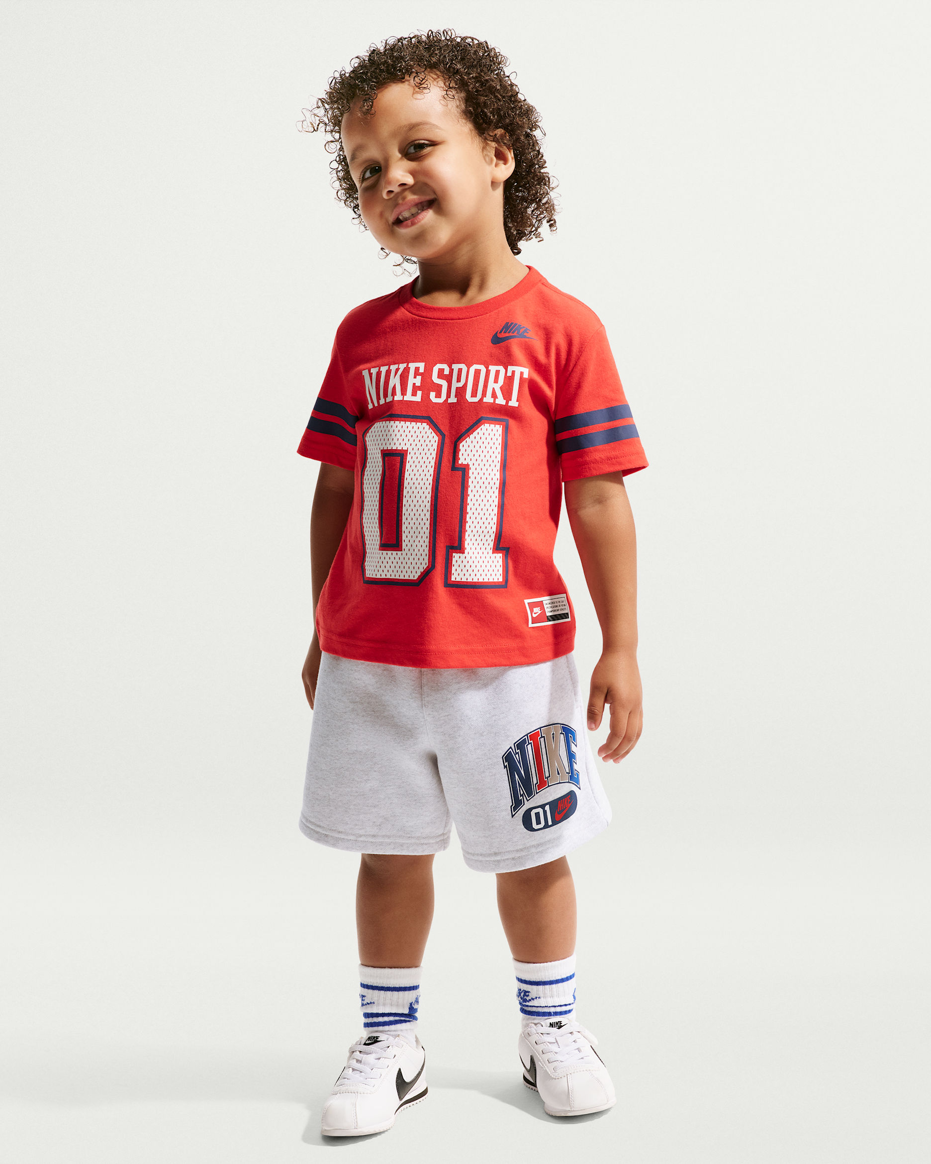 Nike Sportswear Toddler Multisport Fleece Shorts - Birch Heather