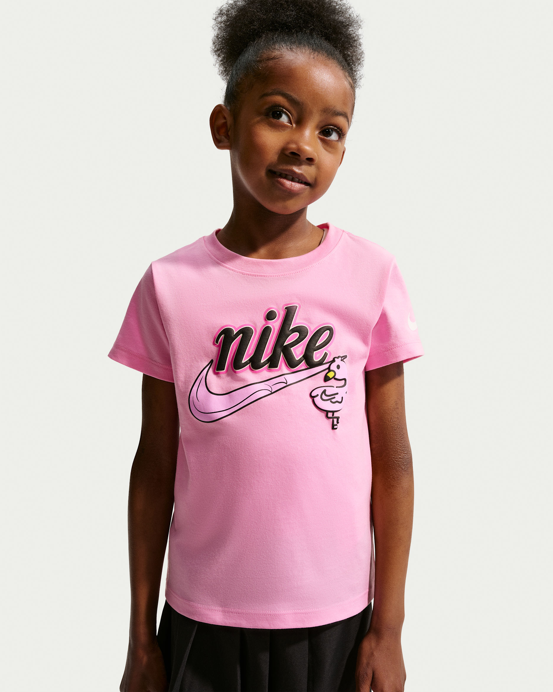 Nike Little Kids' Connected T-Shirt - Pink Rise