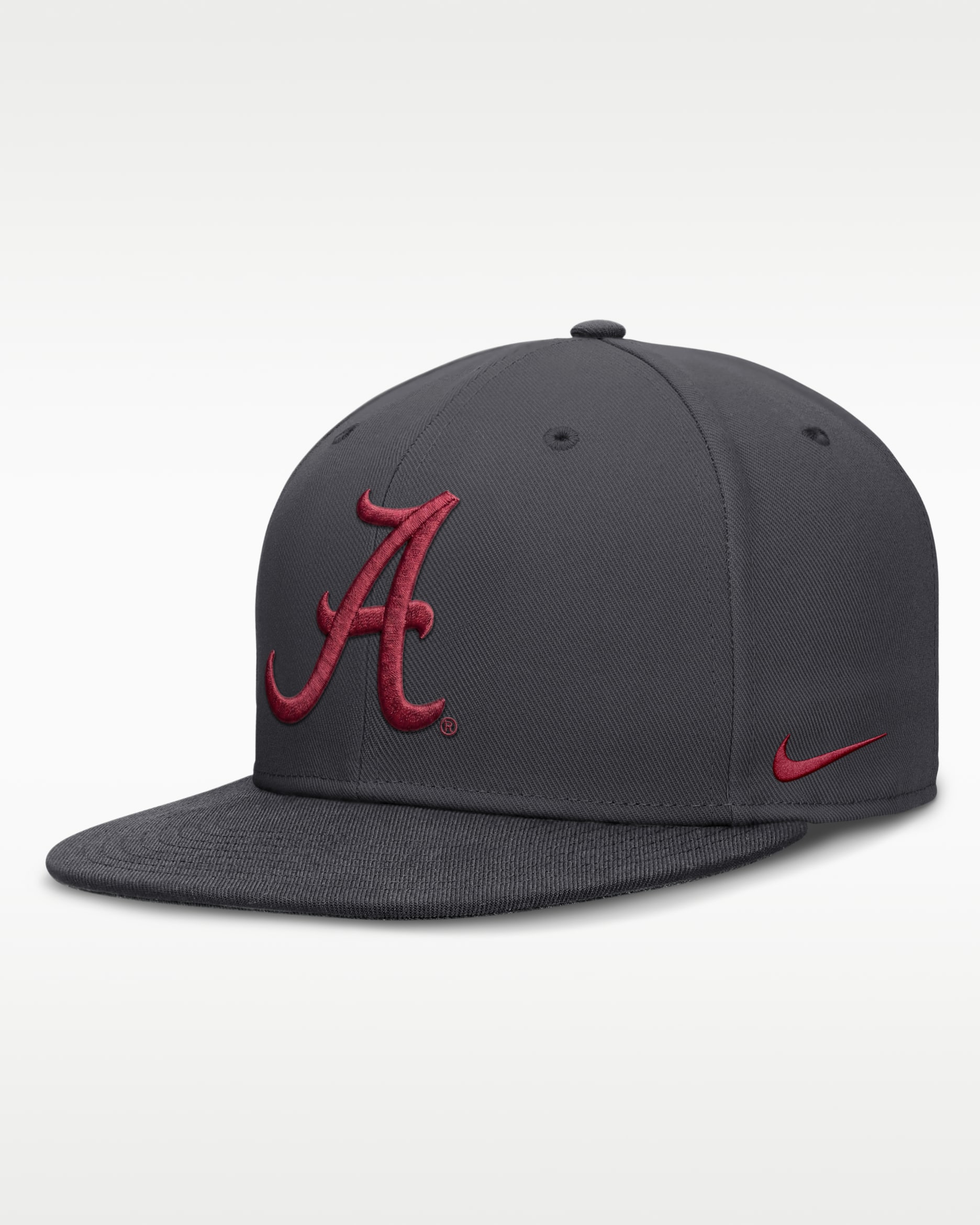 Alabama Pro Men's Nike Dri-FIT College Fitted Hat - Anthracite