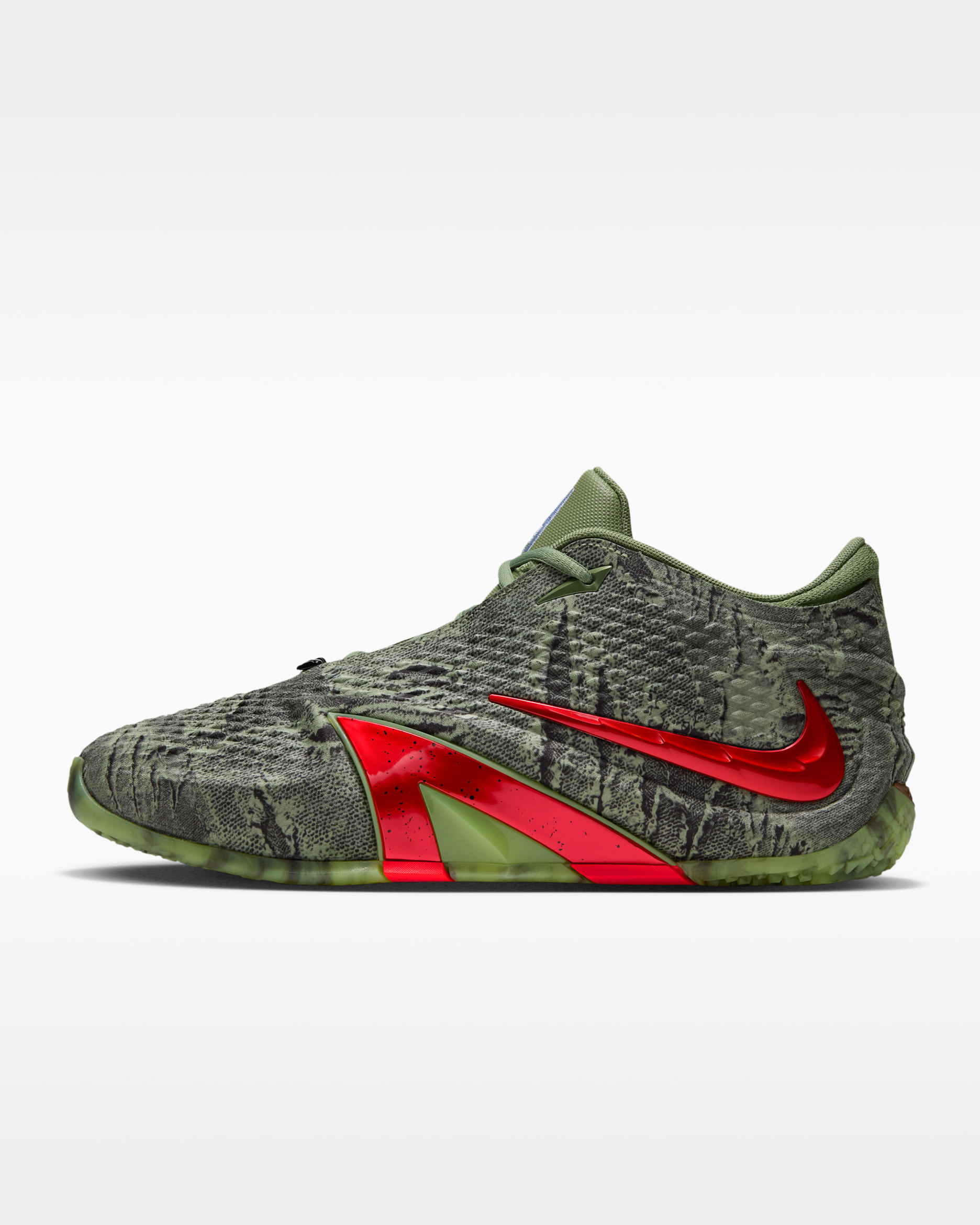 Ja 4 "Zombie" Basketball Shoes - Oil Green/Light Lemon Twist/Black/Bright Crimson