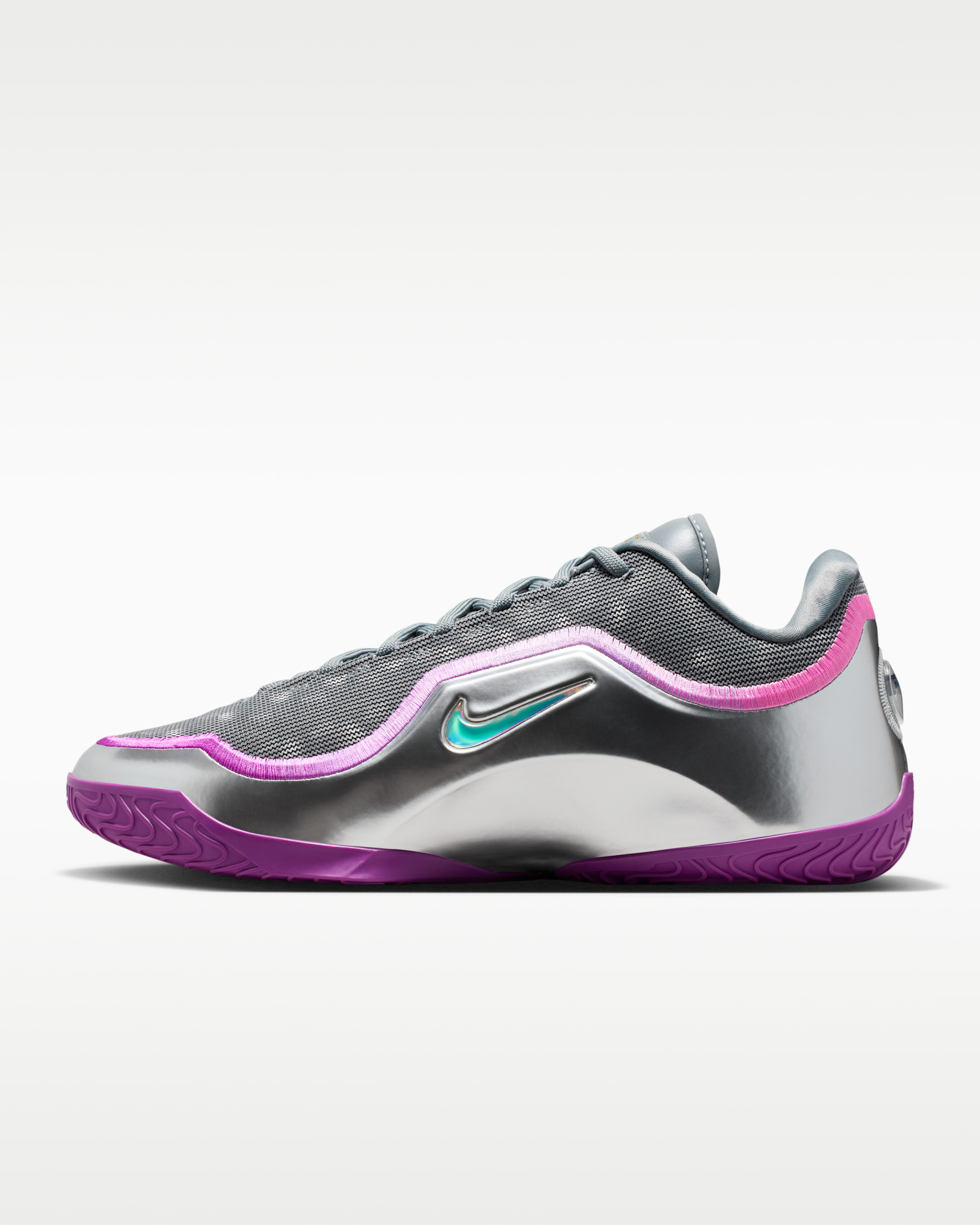 르브론 XXIII '버블 보이' EP 농구화 - 쿨 그레이/메탈릭 실버/비비드 퍼플/멀티컬러