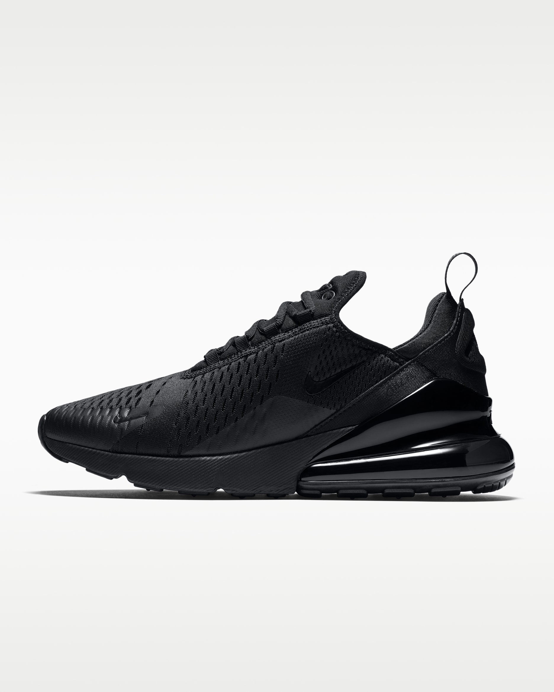 รองเท้าผู้ชาย Nike Air Max 270 - ดำ/ดำ/ดำ