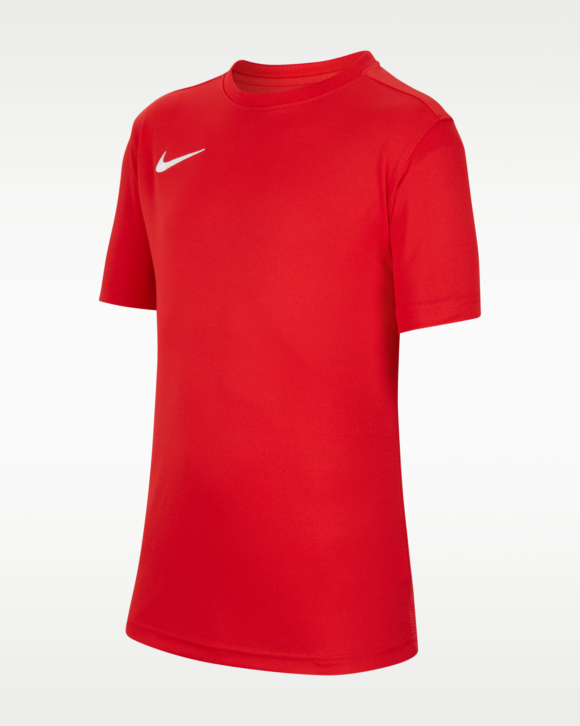 Nike Dri-FIT Park 7 Big Kids' Soccer Jersey - University Red/White