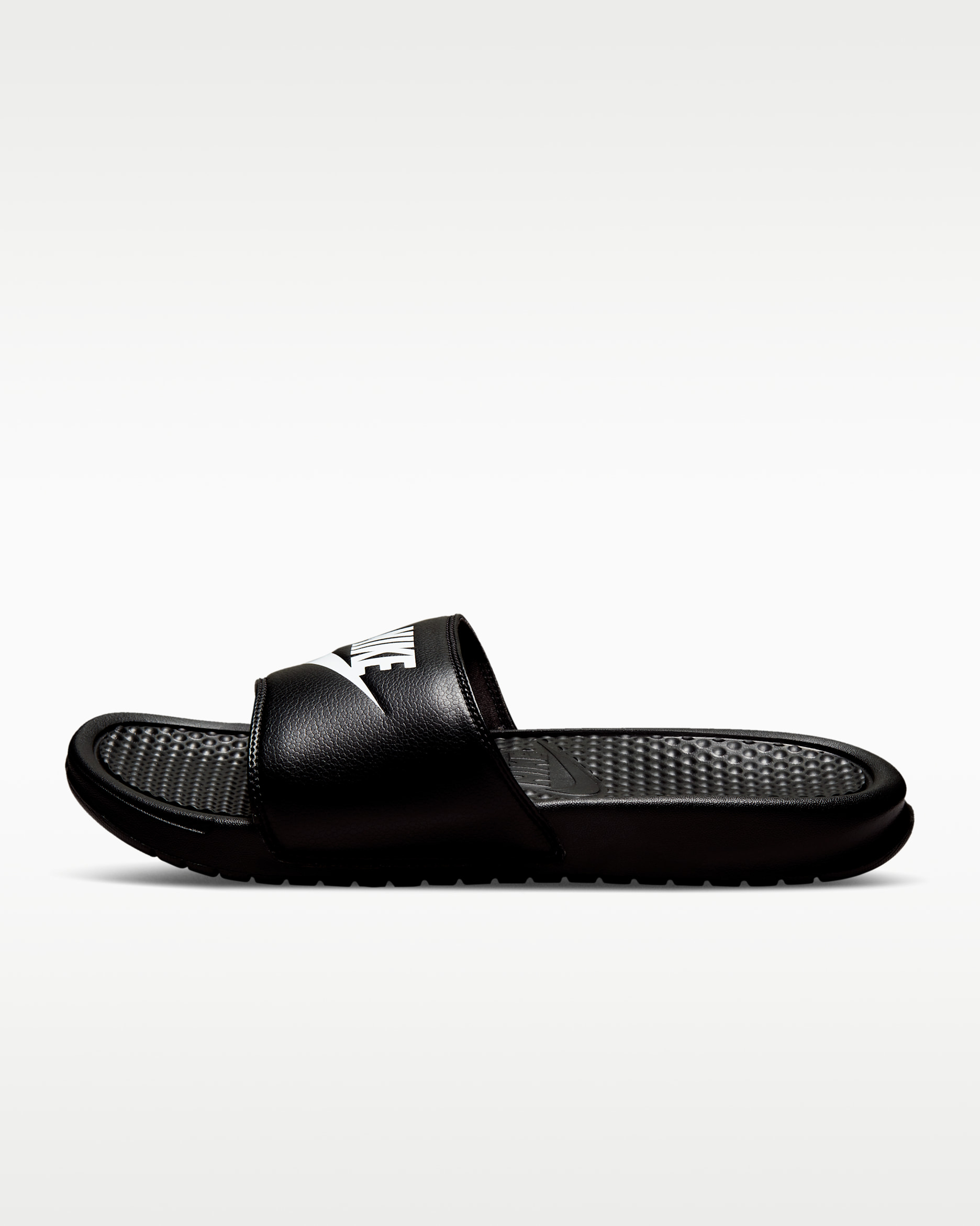 Ciabatta Nike Benassi JDI - Uomo - Nero/Bianco