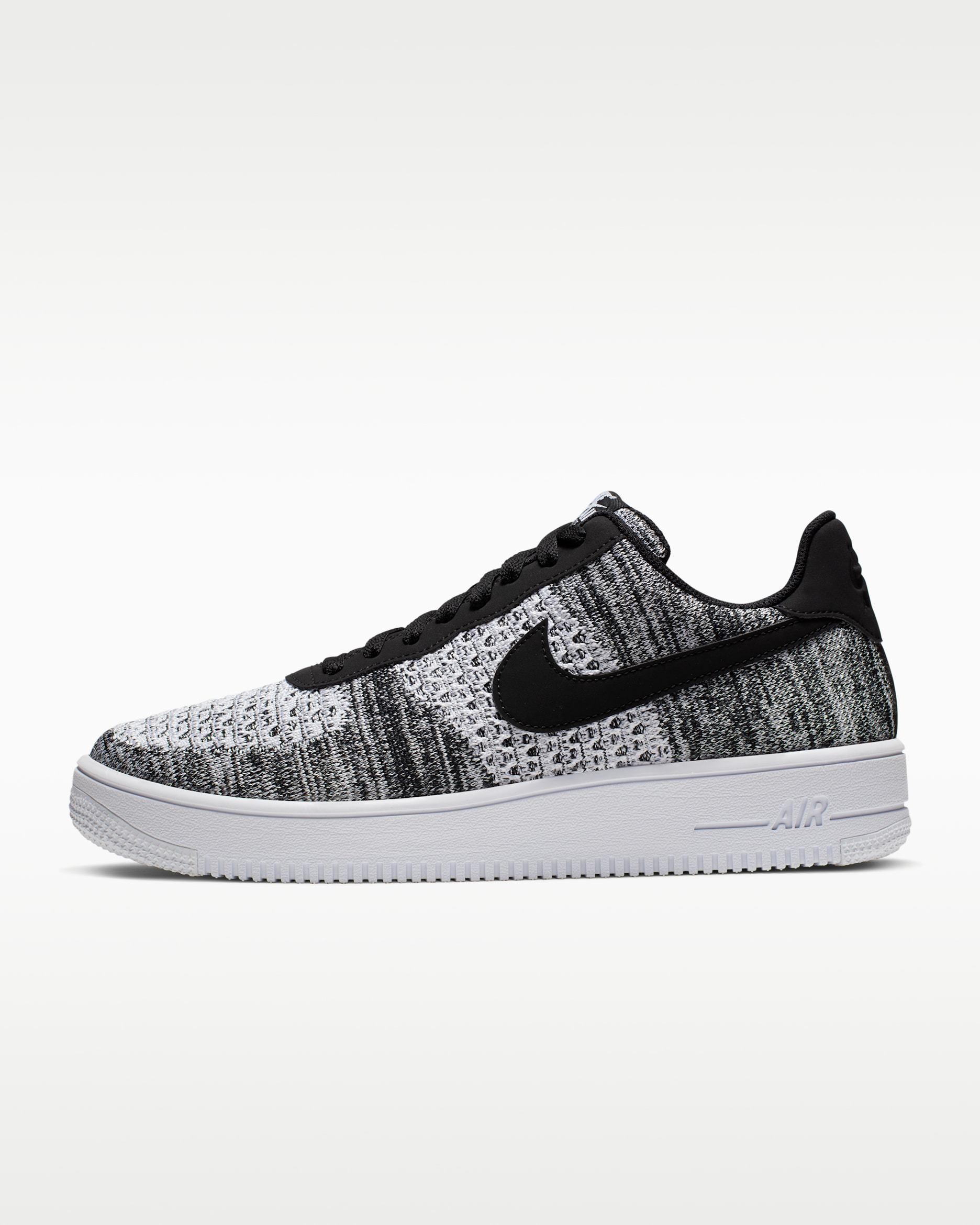 Nike Air Force 1 Flyknit 2.0 Zapatillas - Negro/Negro/Blanco/Pure Platinum