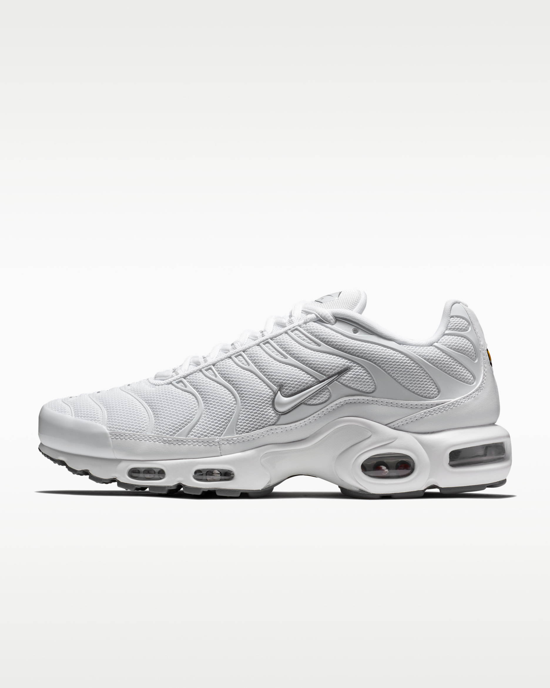 Nike Air Max Plus Men's Shoes - White/Black/Cool Grey/White