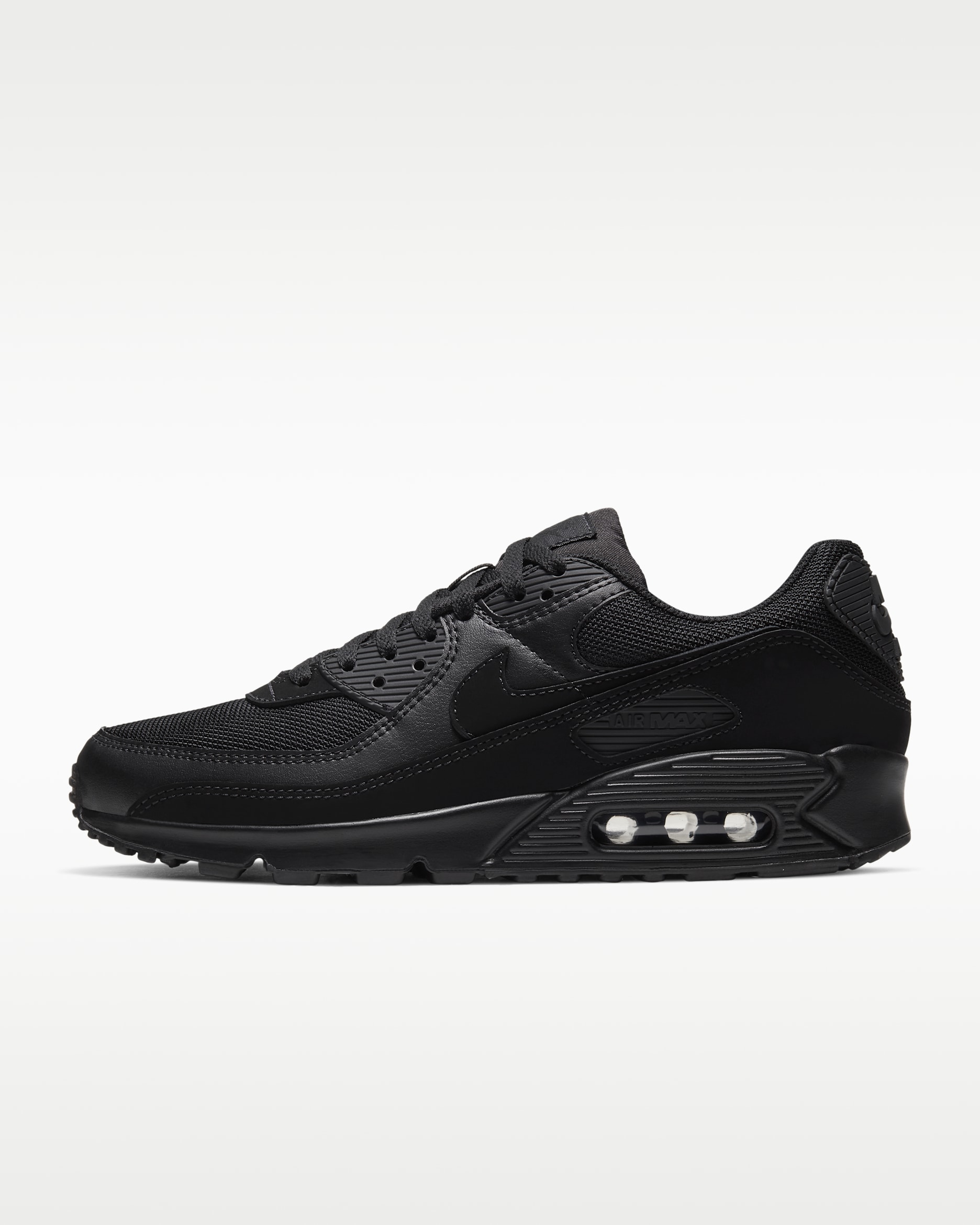 Ανδρικά παπούτσια Nike Air Max 90 - Μαύρο/Μαύρο/Μαύρο/Μαύρο