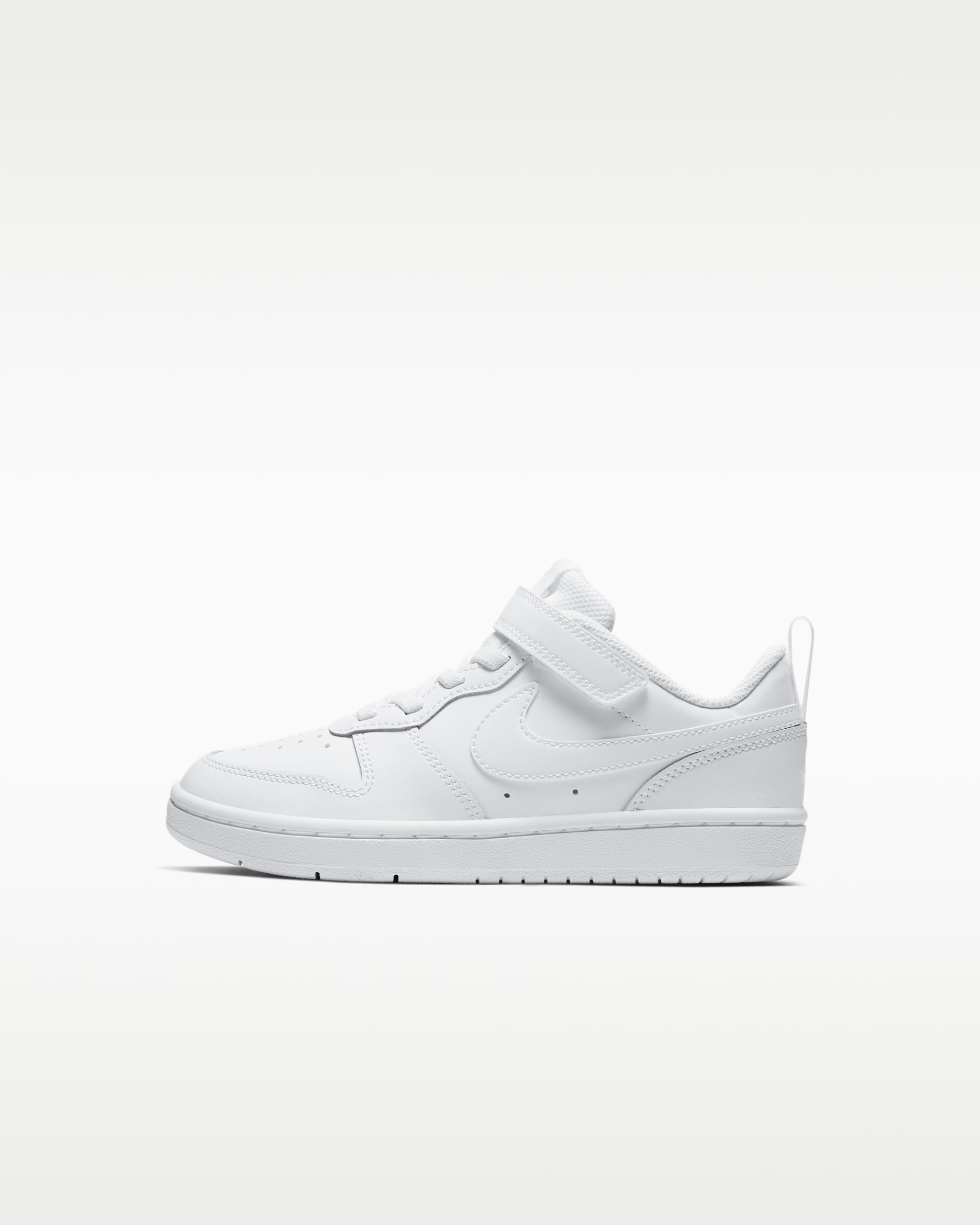 ナイキ コート ボロー LOW 2 リトルキッズシューズ - ホワイト/ホワイト/ホワイト