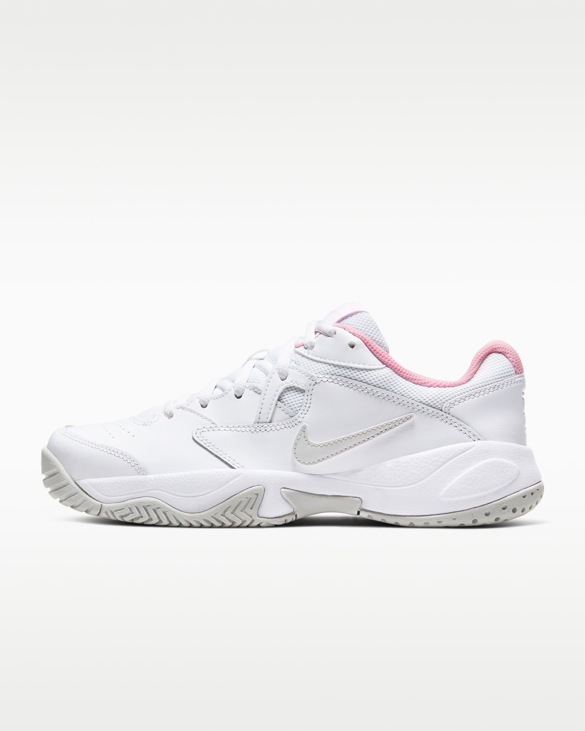 NikeCourt Lite 2 Women's Hard Court Tennis Shoes - White/Pink Foam/Photon Dust