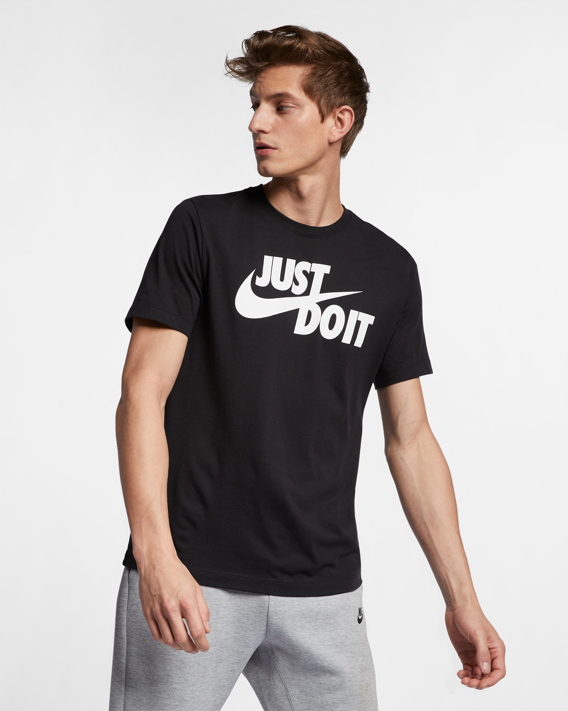 Nike Sportswear JDI T-shirt voor heren - Zwart/Wit