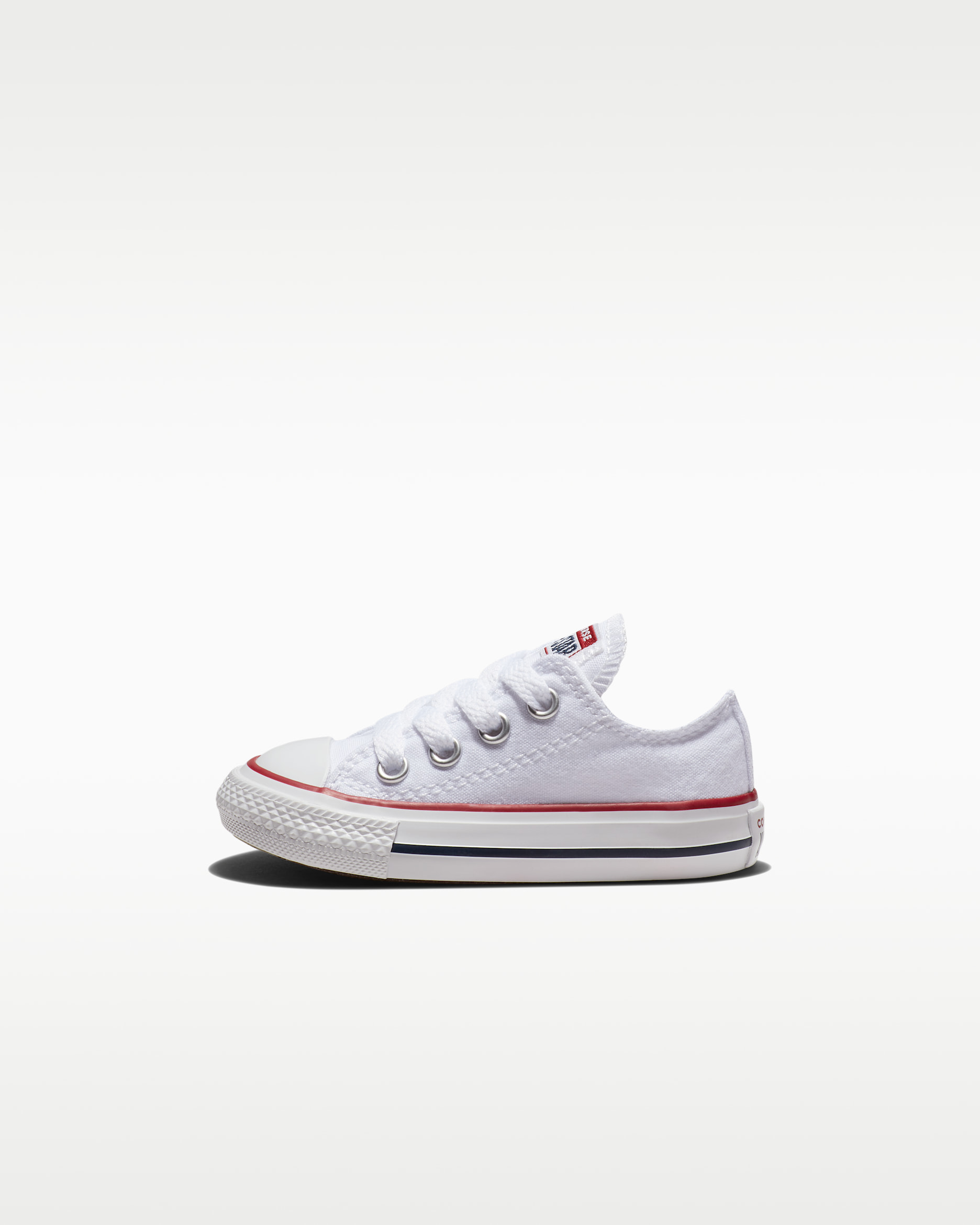 Converse Chuck Taylor All Star Low Top Infant/Toddler Shoe  - White