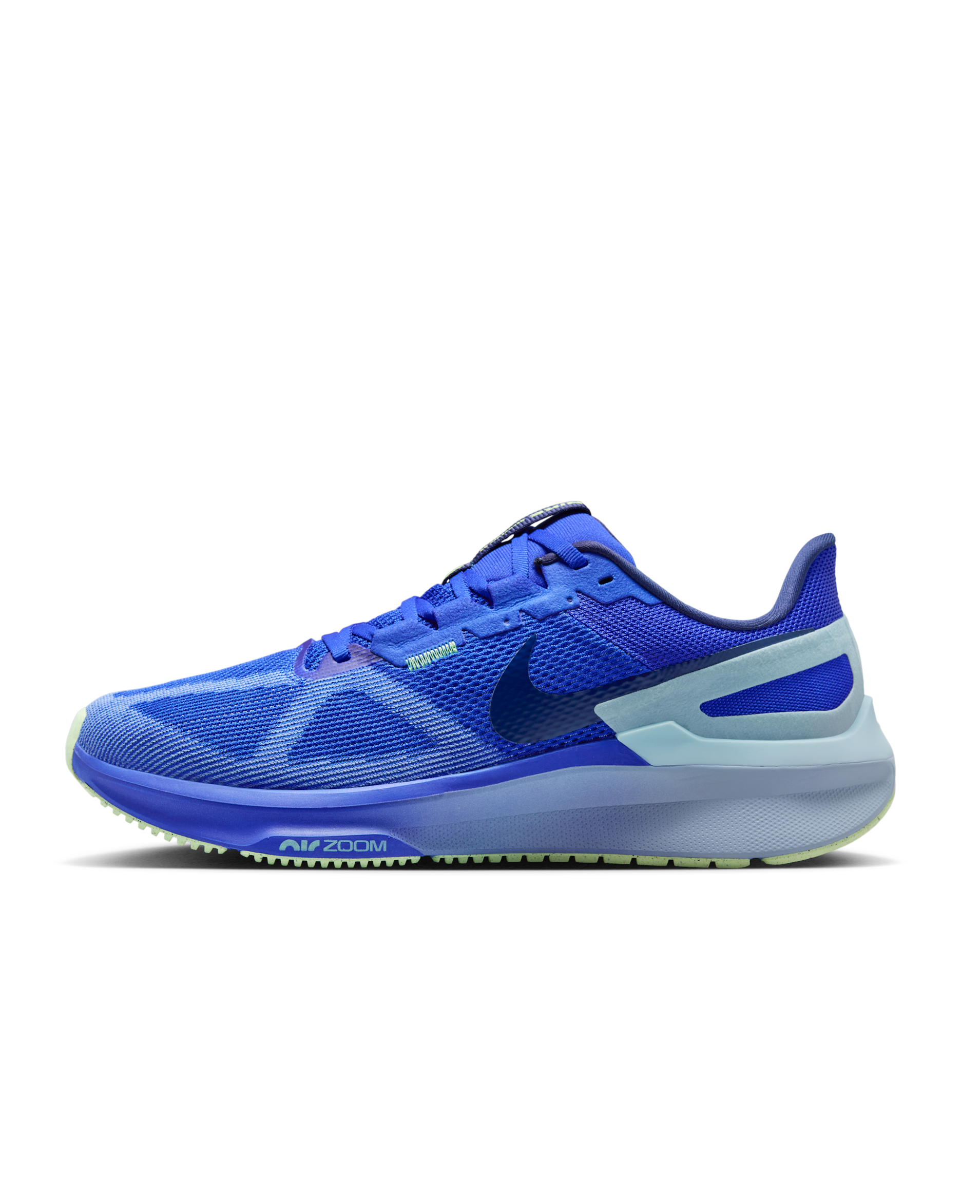 Nike Structure 25 Men's Road Running Shoes - Hyper Royal/Light Armory Blue/Polar/Midnight Navy