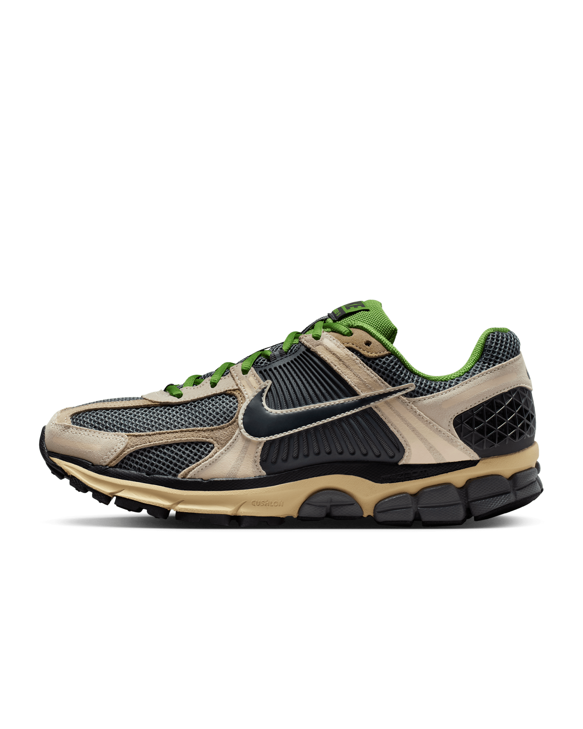 Nike Zoom Vomero 5-sko til mænd - Pale Ivory/Smoke Grey/Chlorophyll/Off Noir