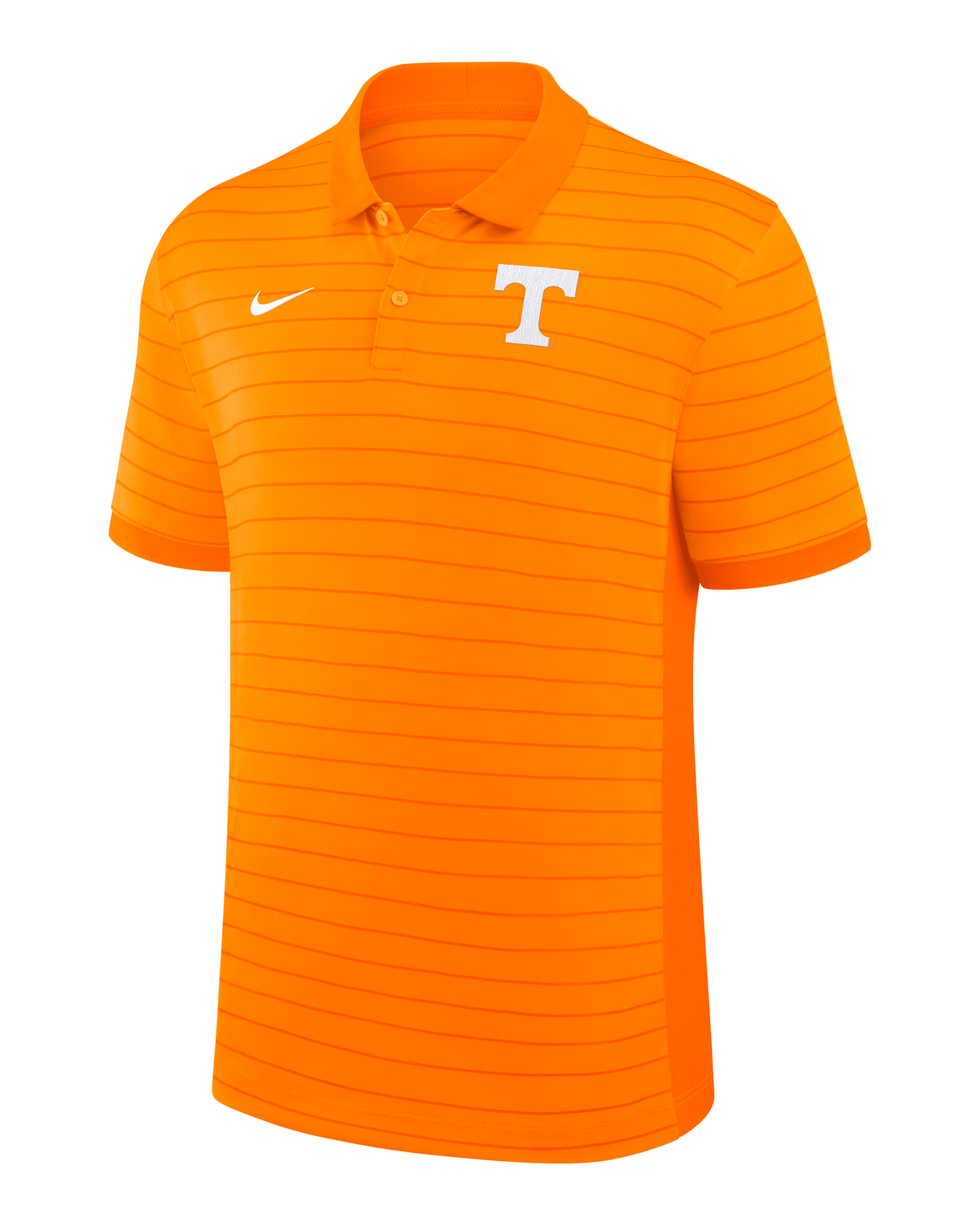 Tennessee Sideline Victory Stripe Men's Nike Dri-FIT College Polo - Orange