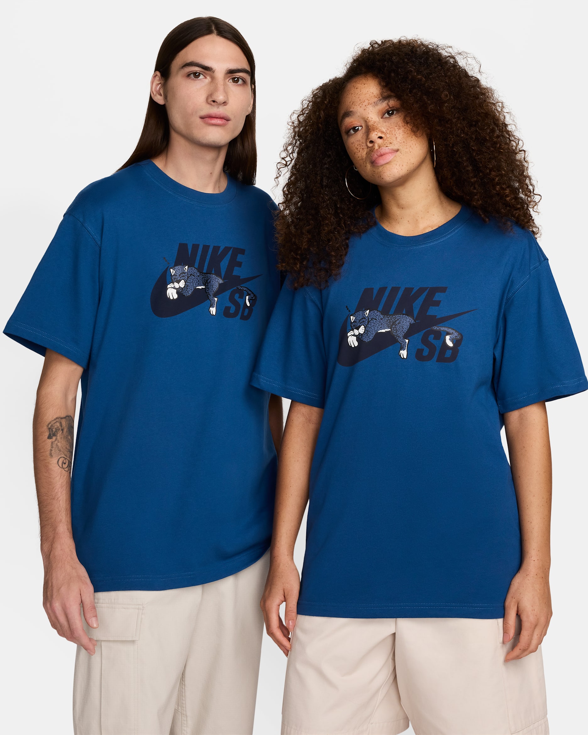 Nike SB Skate-T-Shirt - Court Blue