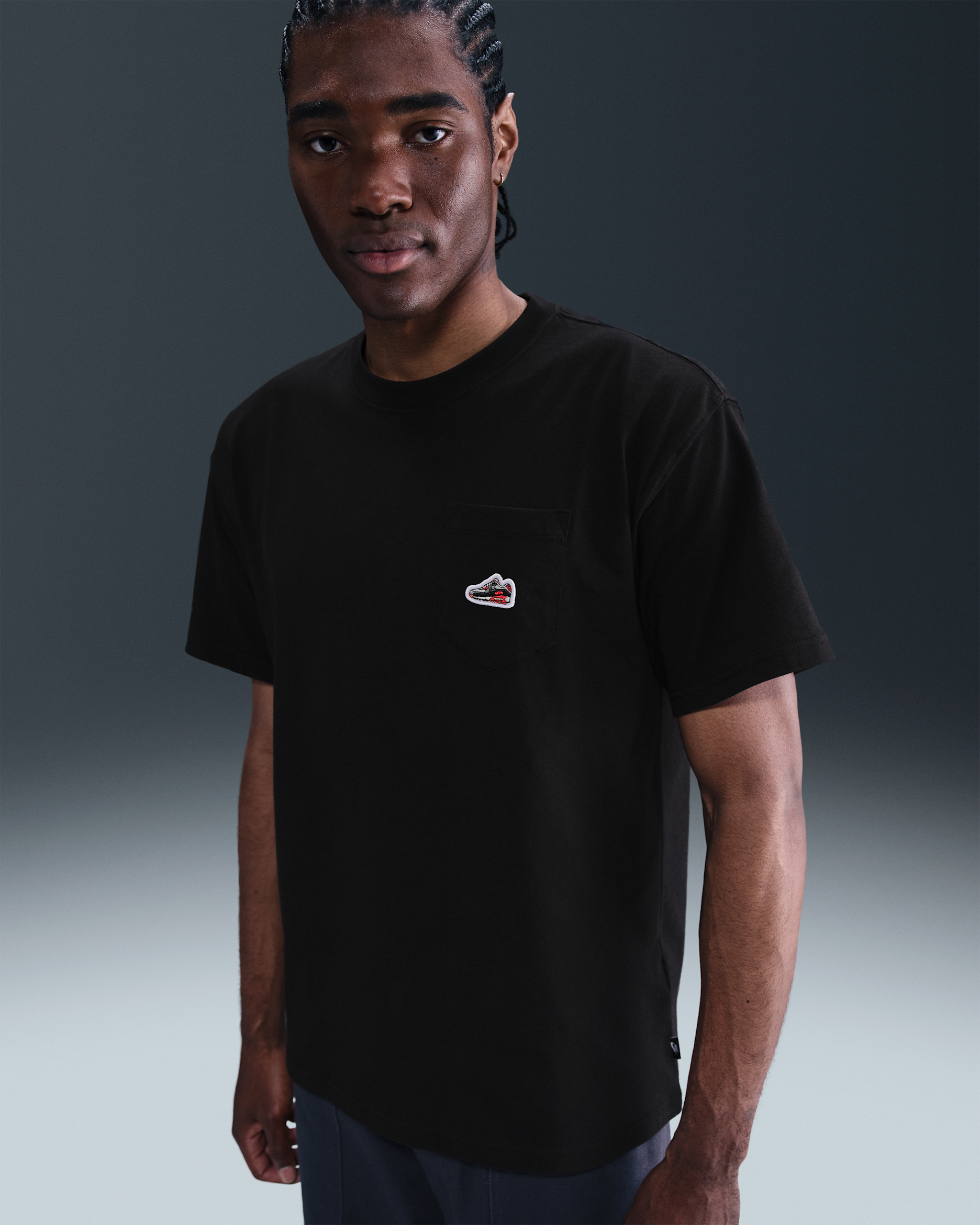 Nike Sportswear Air Max 90-T-shirt til mænd - sort