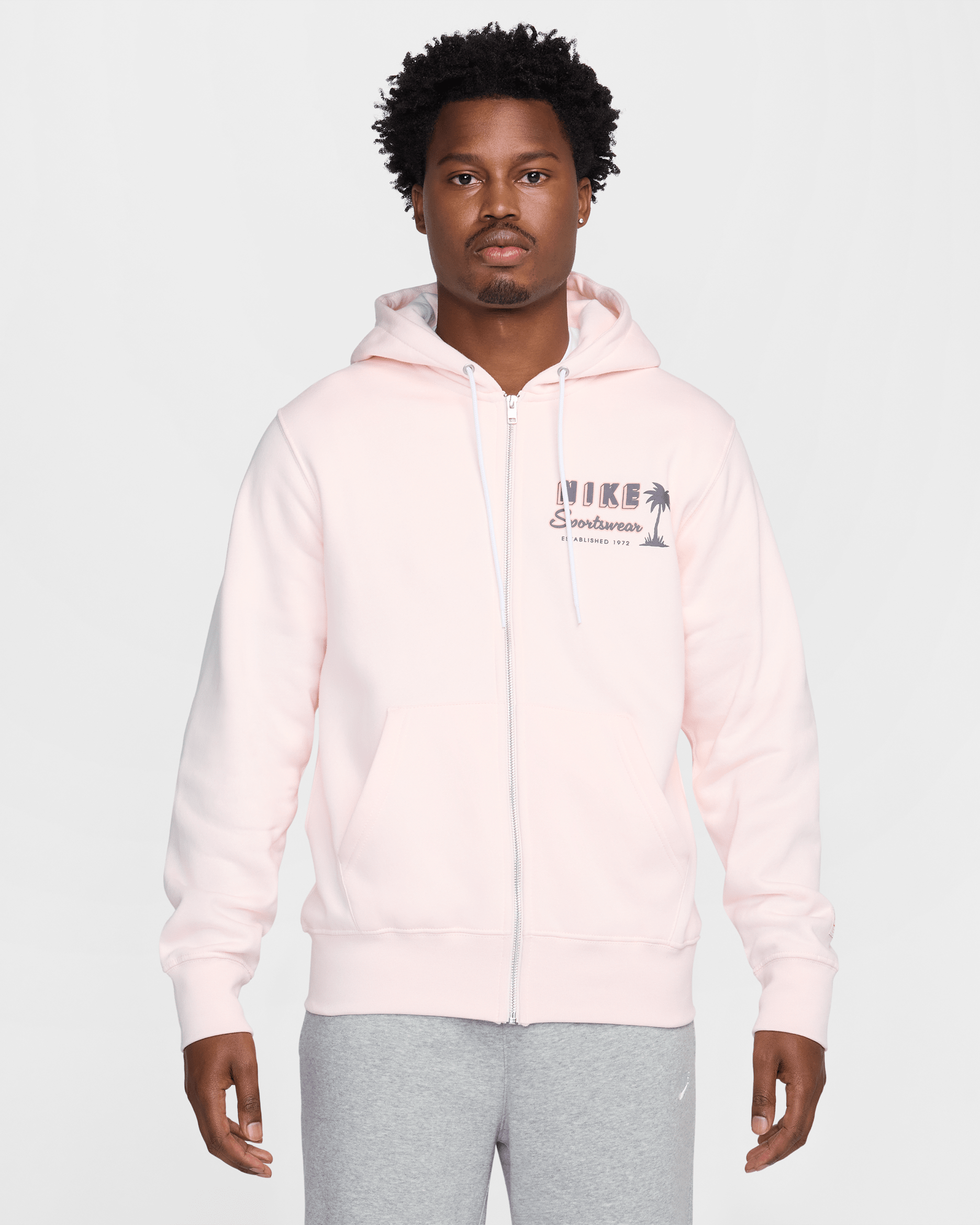 Nike Club Men's Full-Zip Fleece Hoodie