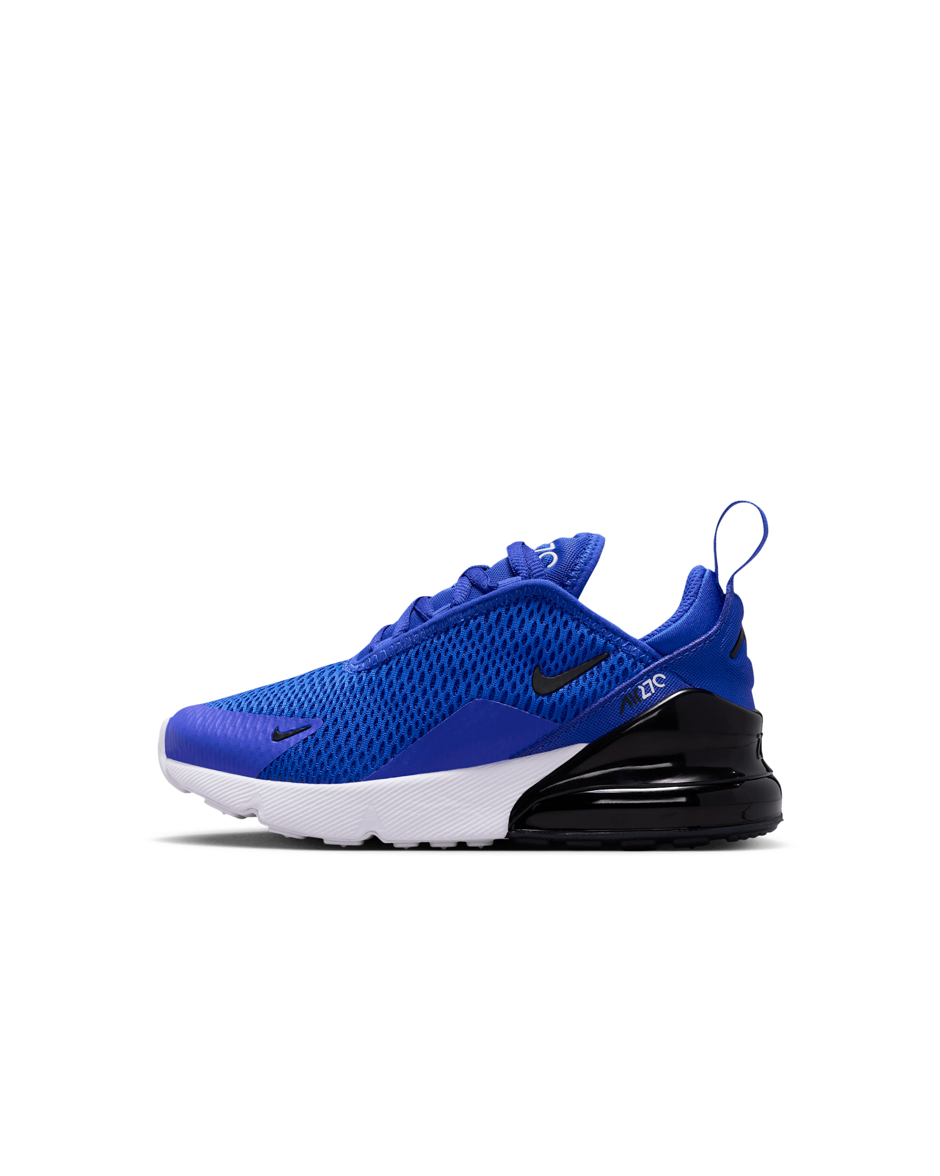 Nike Air Max 270 Little Kids' Shoes - Racer Blue/White/Black