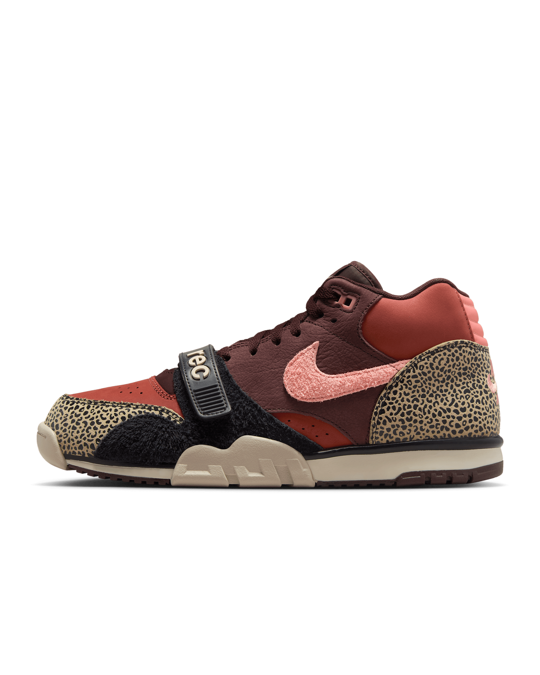 나이키 SB 에어 트레이너 1 스케이트보드화 - 라임스톤/어스/더스티 피치/핑크 쿼츠