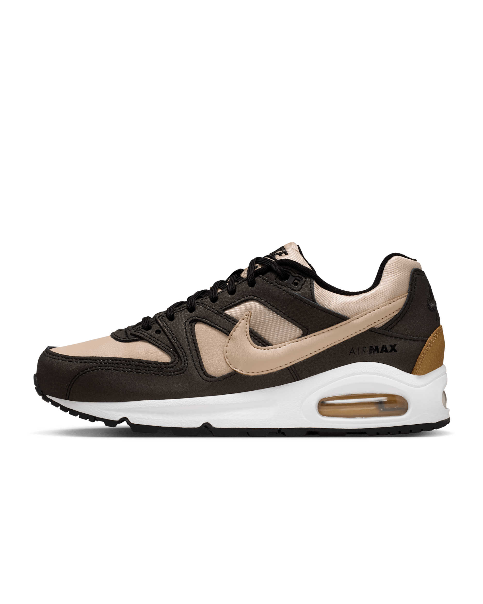 ナイキ エア マックス コマンド プレミアム ウィメンズシューズ - オートミール/ブラック/メタリックゴールドスター/オートミール