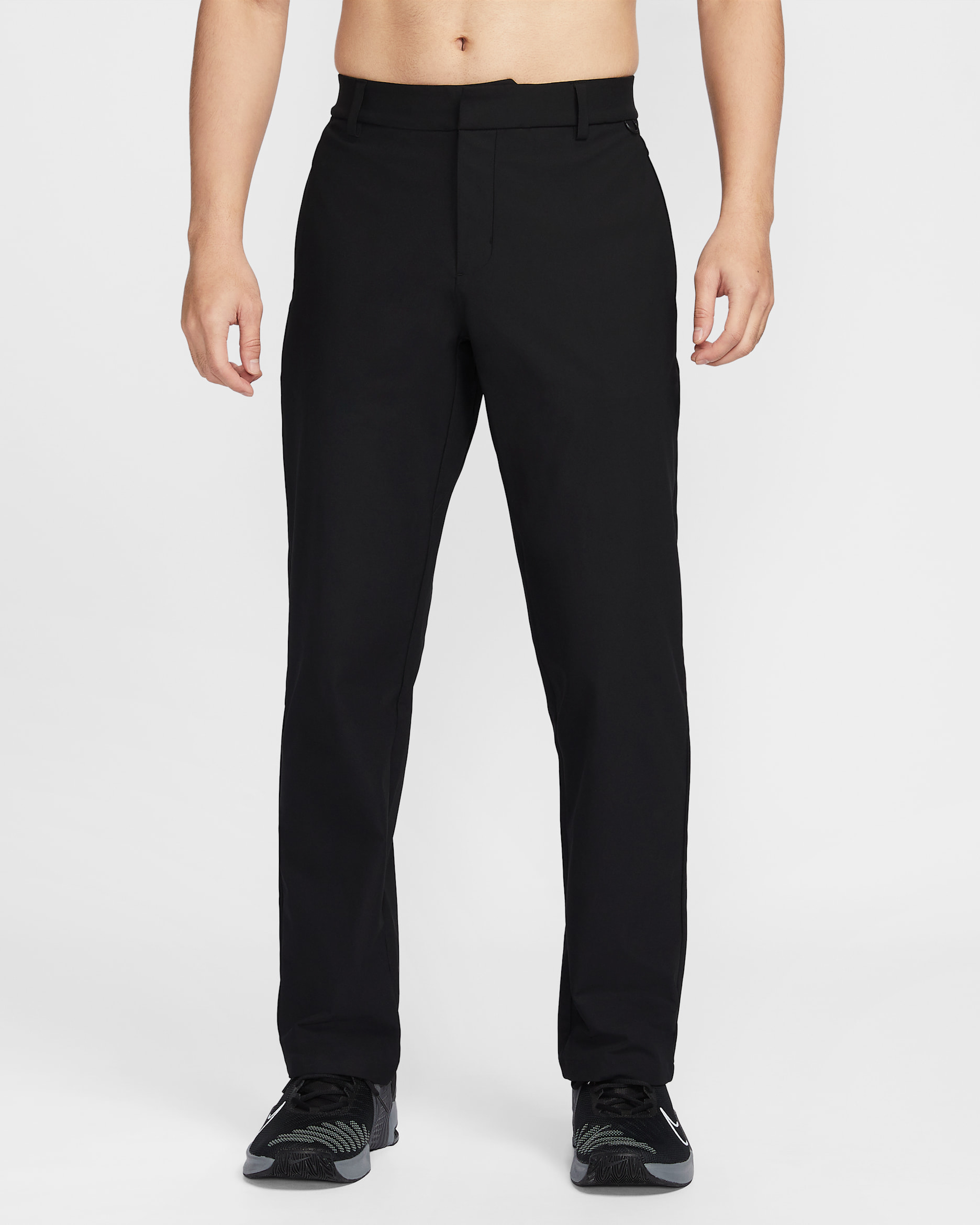 ナイキ 24.7 PerfectStretch メンズ Dri-FIT レギュラー チノパンツ - ブラック/ブラック/ダークスモークグレー