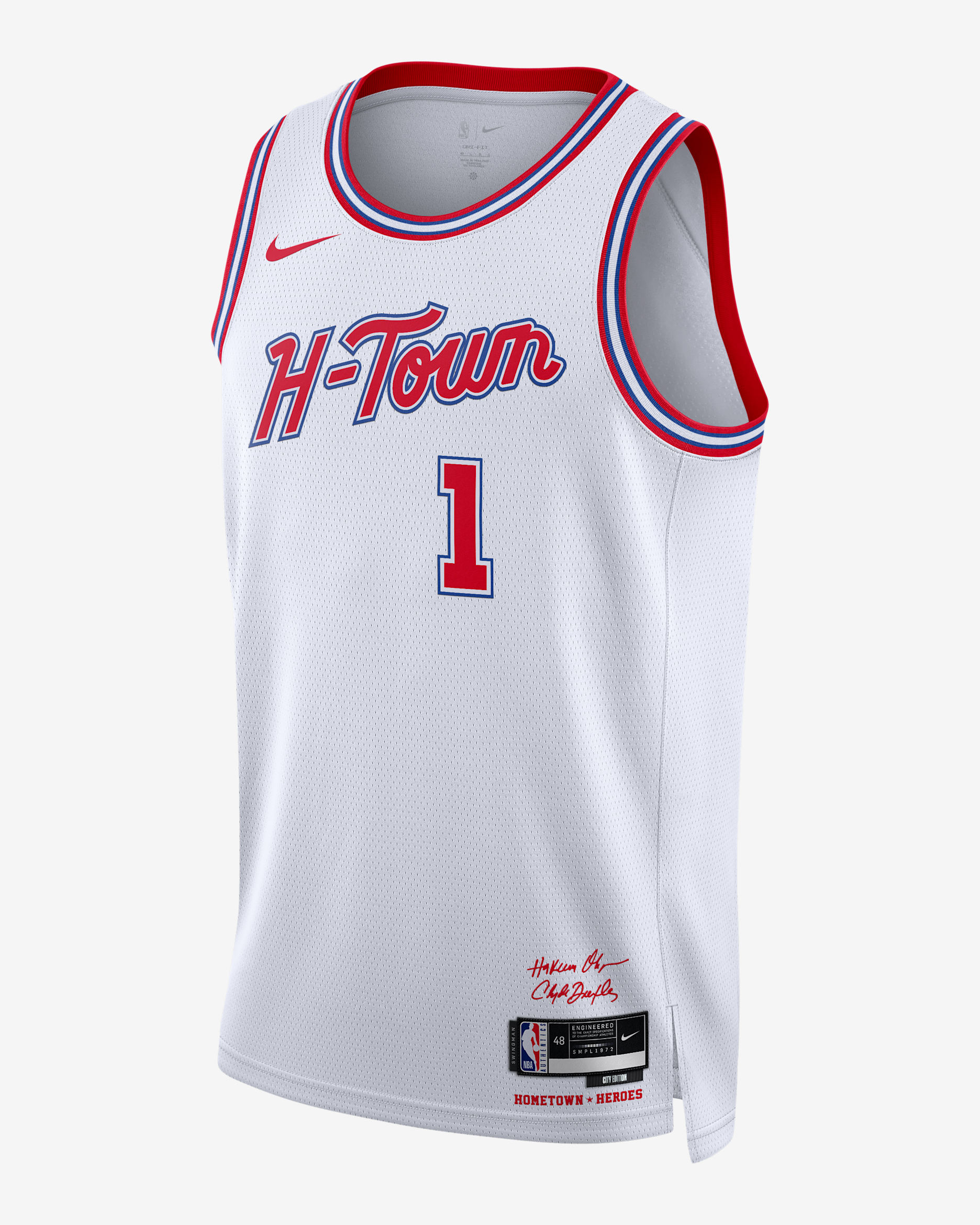 Houston Rockets City Edition 2023/24 Men's Nike Dri-FIT NBA Swingman Jersey - White