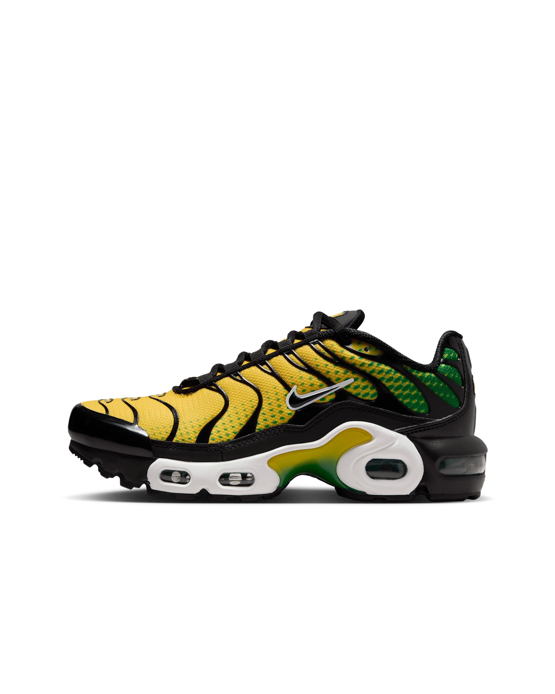 Παπούτσια Nike Air Max Plus για μεγάλα παιδιά - Varsity Maize/Pine Green/Λευκό/Μαύρο