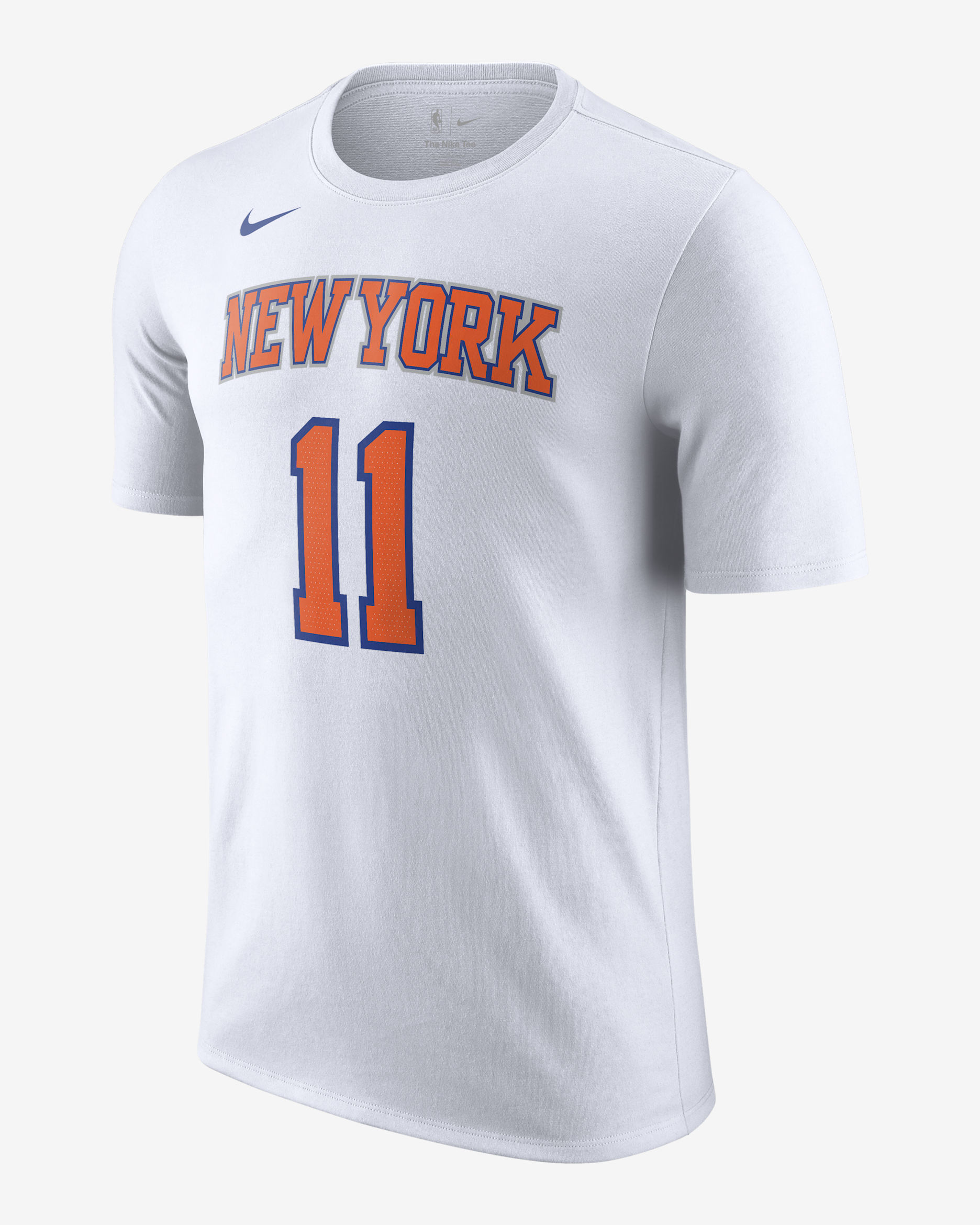 New York Knicks Essentials City Edition Jalen Brunson Men's Nike NBA T-Shirt - White