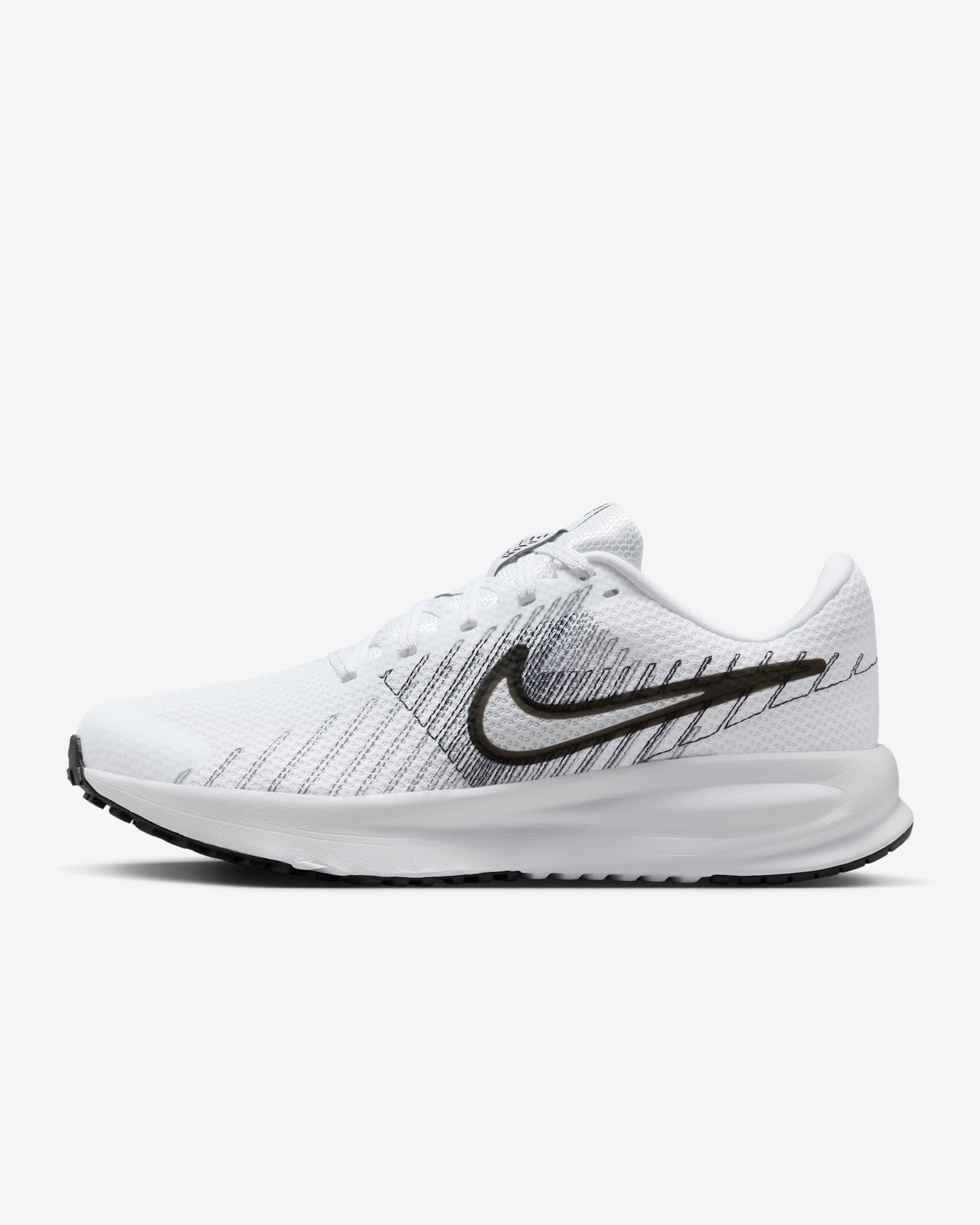 Chaussure de running sur route Nike Run Defy pour femme - Blanc/Smoke Grey/Noir