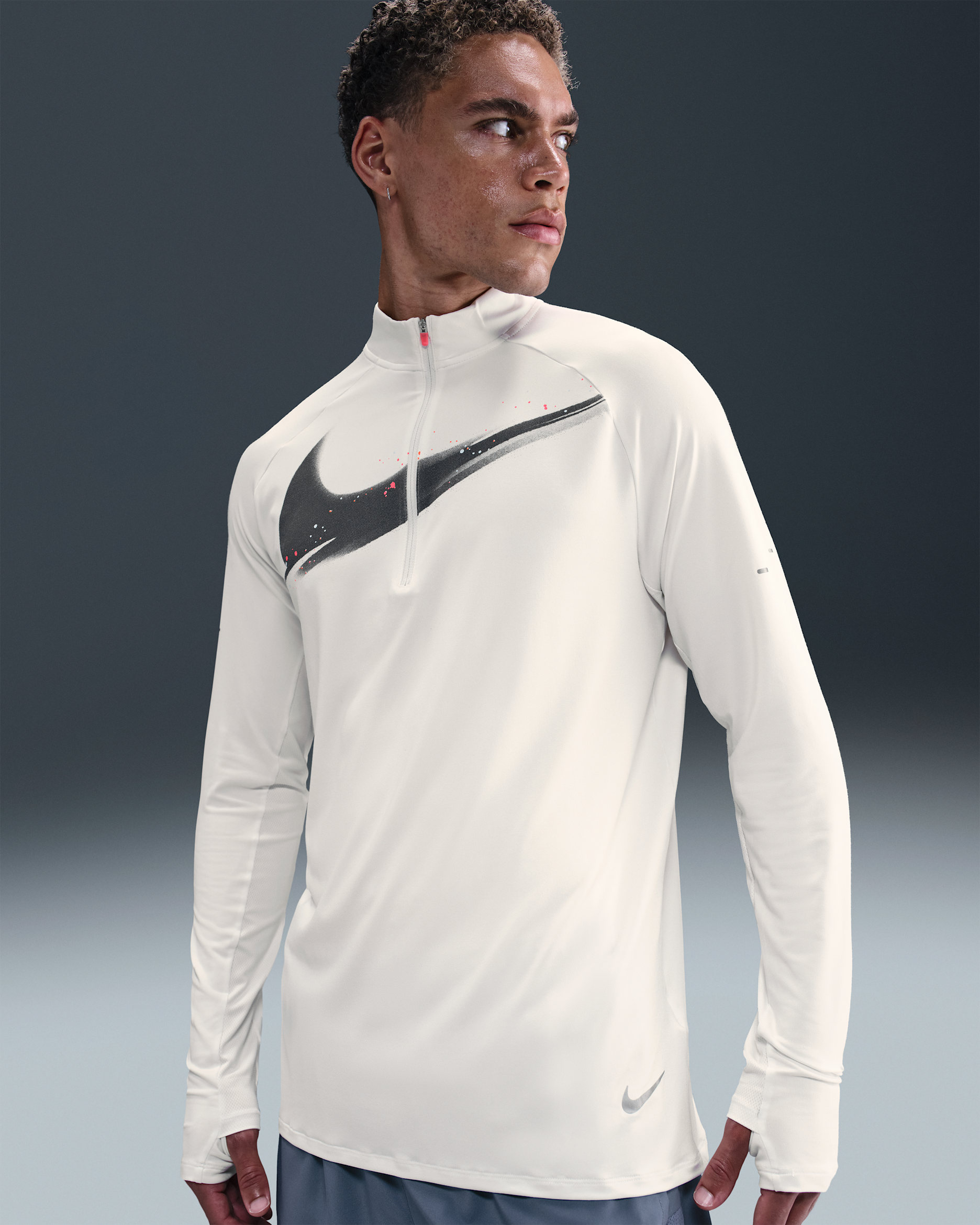 Nike Capa intermèdia de running amb mitja cremallera Dri-FIT - Home - Sail