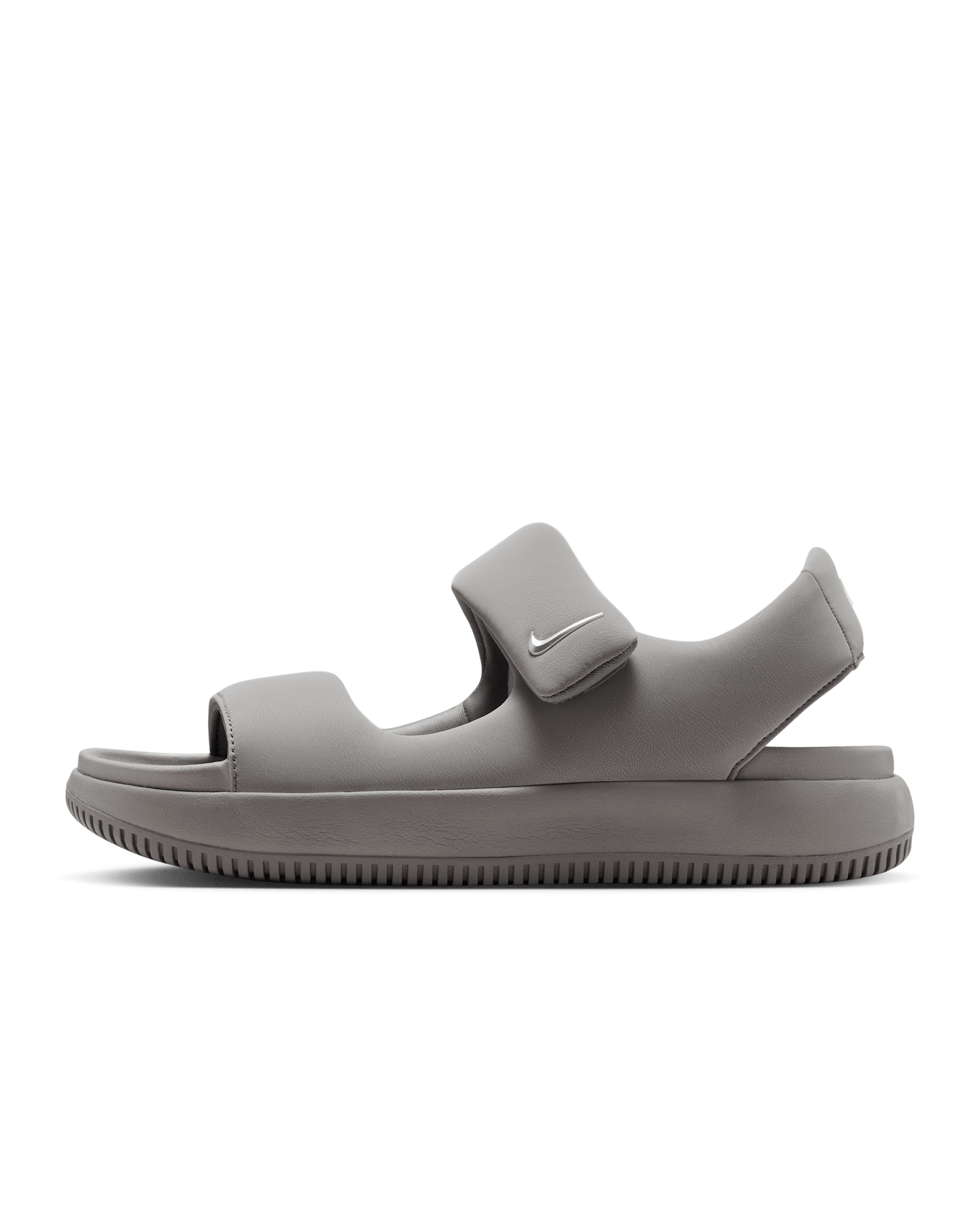 รองเท้าแซนดัลผู้ชาย Nike Calm - Flat Pewter/Flat Pewter/Metallic Silver