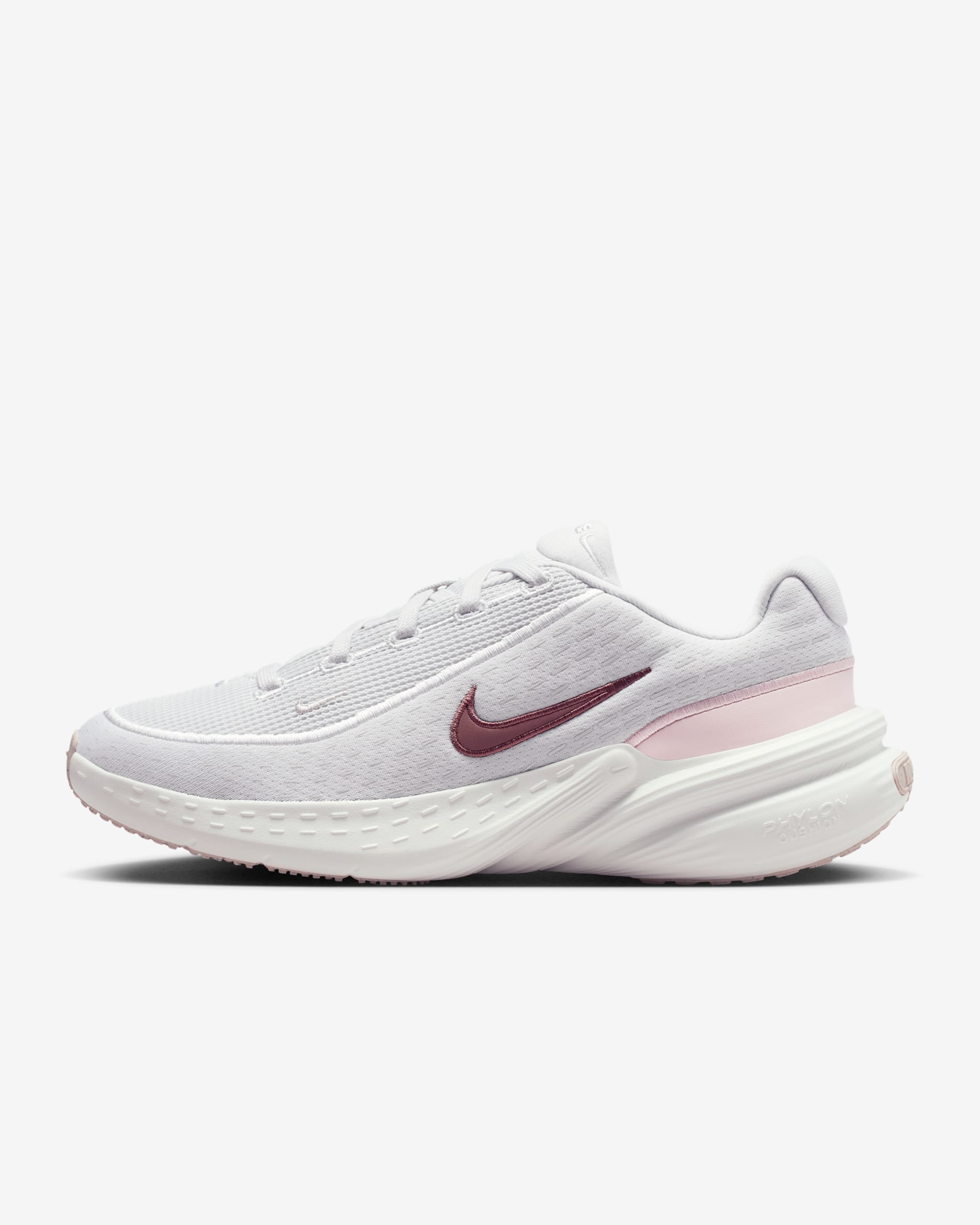 Tenis para mujer Nike Uplift SC - Gris vasto/Blanco cumbre/Rojo sedimento/Tatuaje