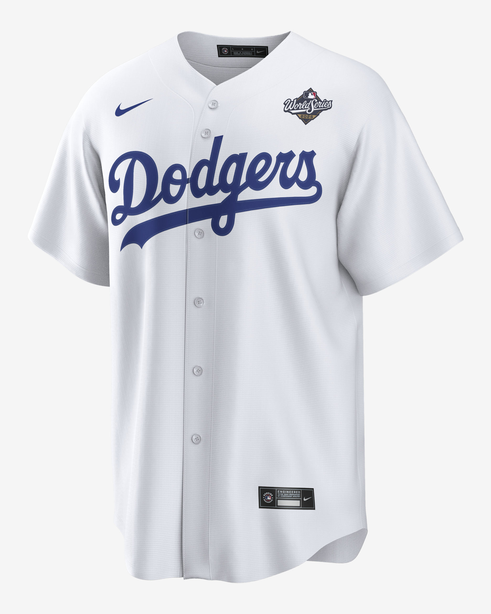 Enrique Hernández Los Angeles Dodgers 2025 World Series Participant Men's Nike MLB Replica Jersey - White