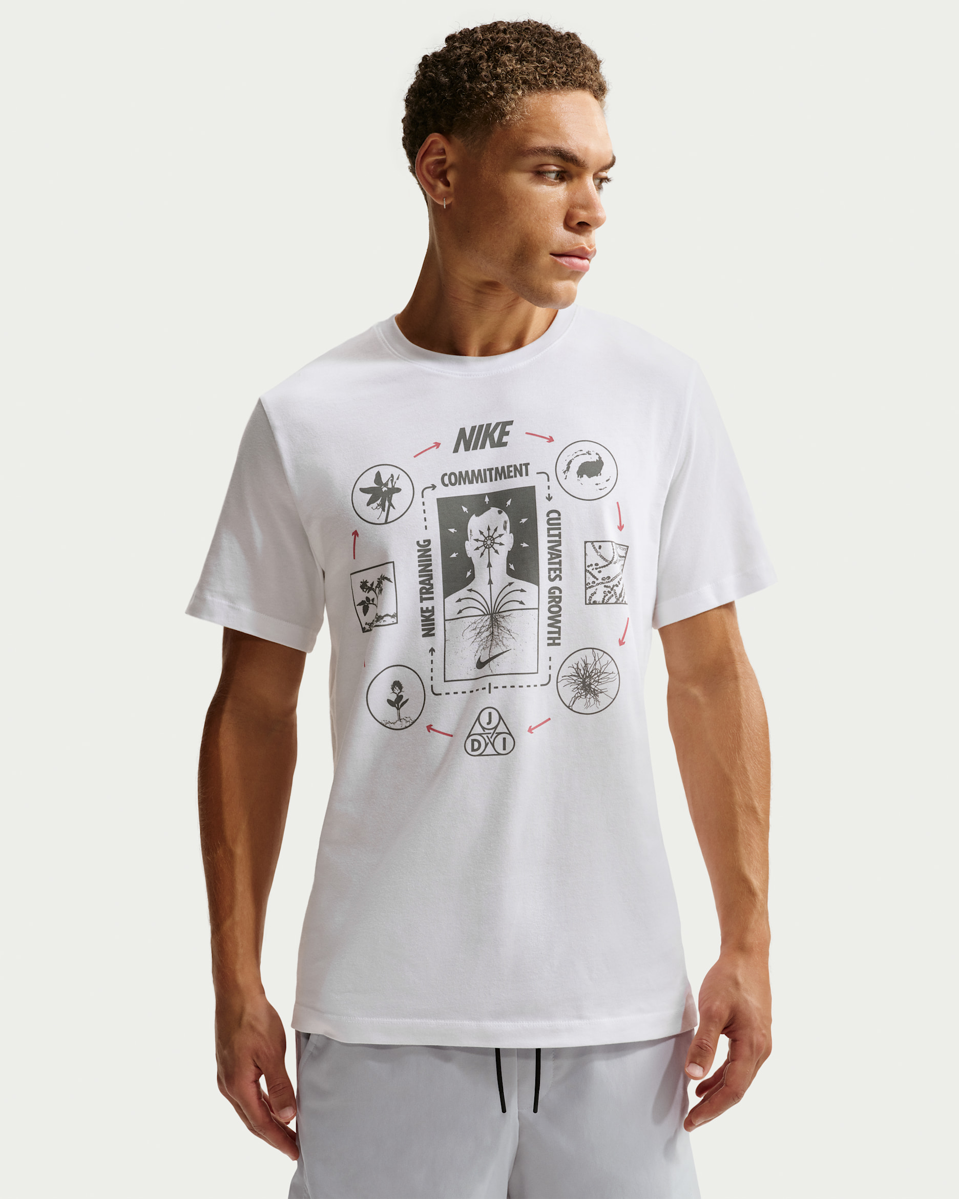 Nike Men's T-Shirt - White