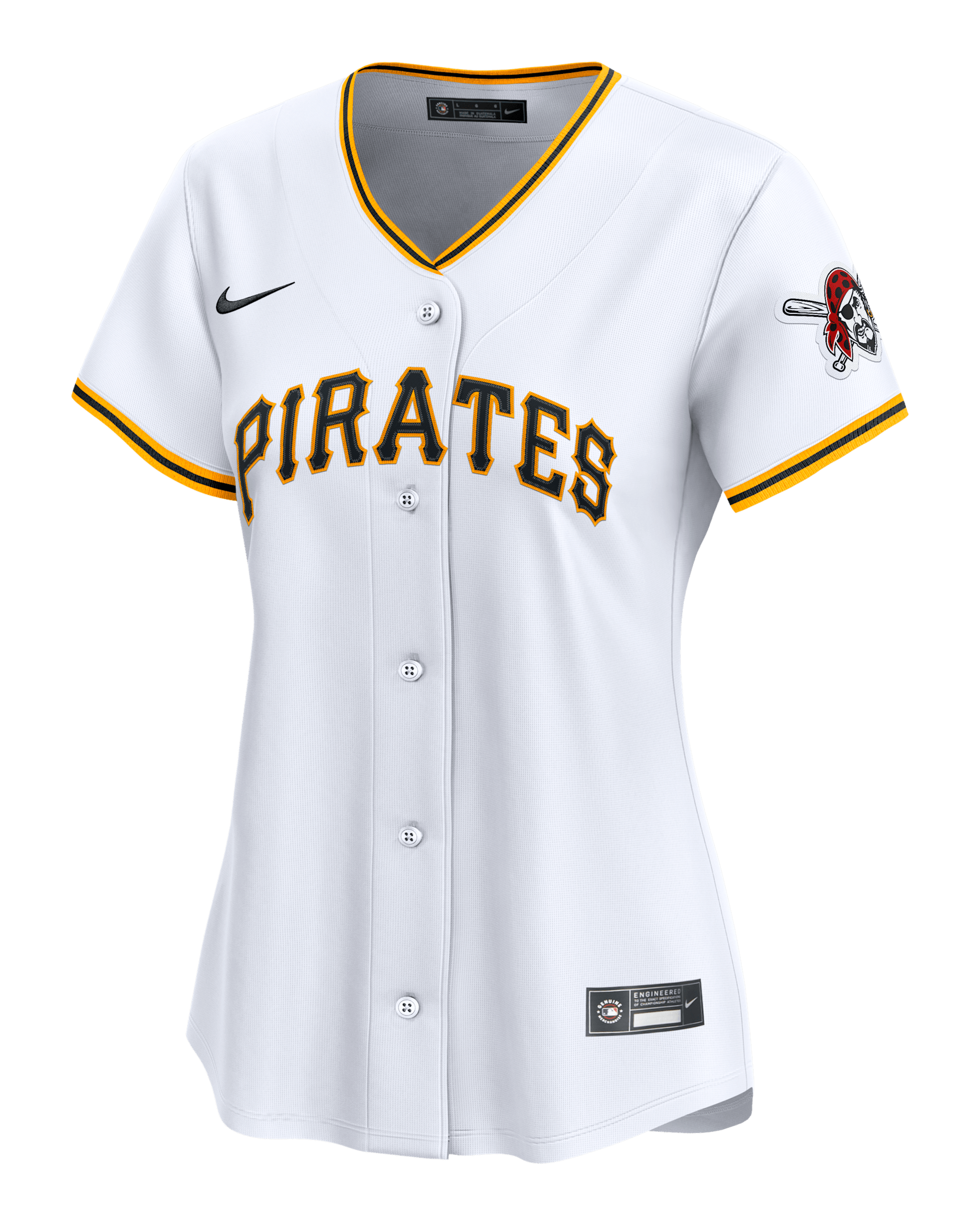 Jersey Nike Dri-FIT ADV de la MLB Limited para mujer Pittsburgh Pirates - Blanco
