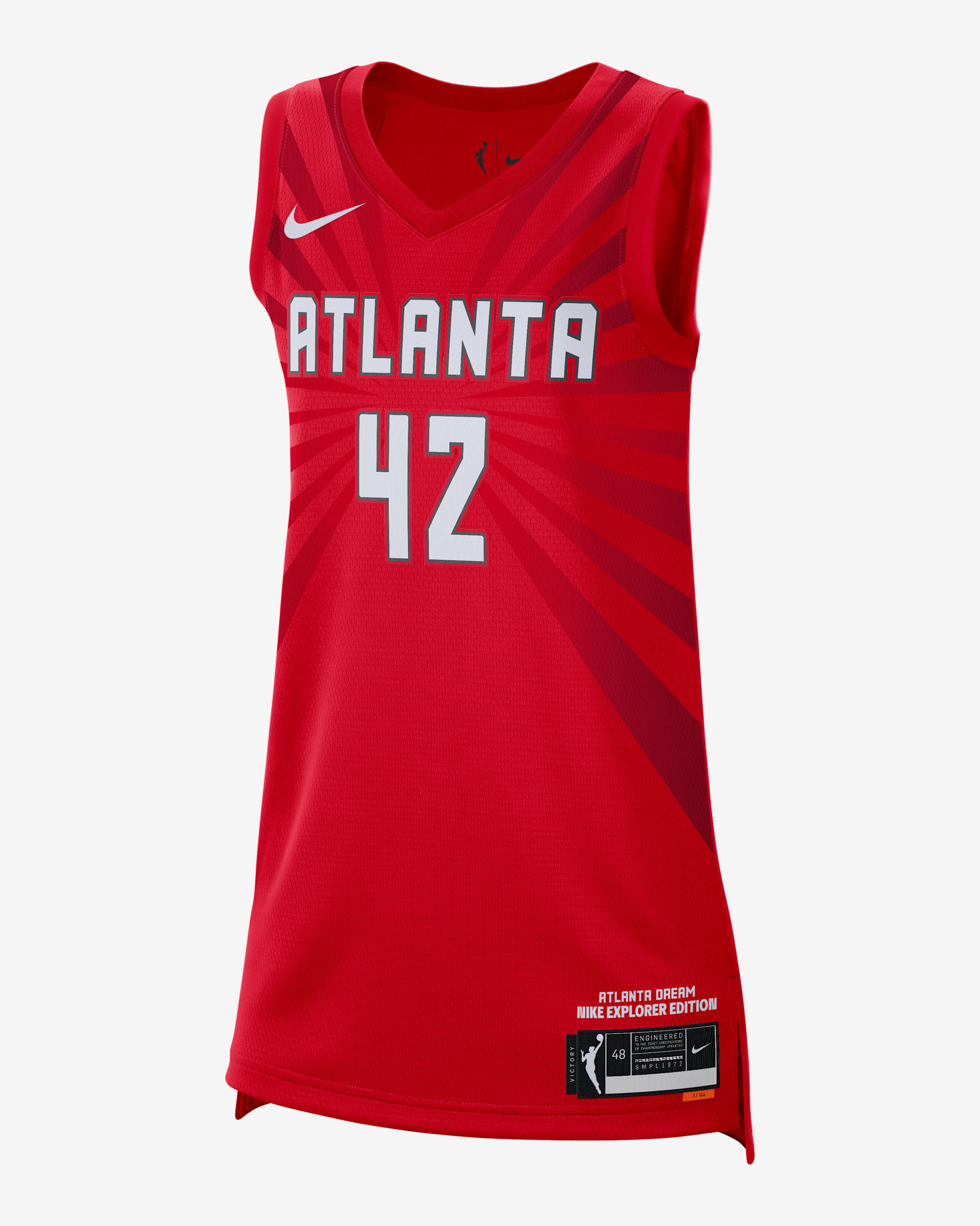 Atlanta Dream Explorer Edition Nike Dri-FIT WNBA Victory Jersey - University Red