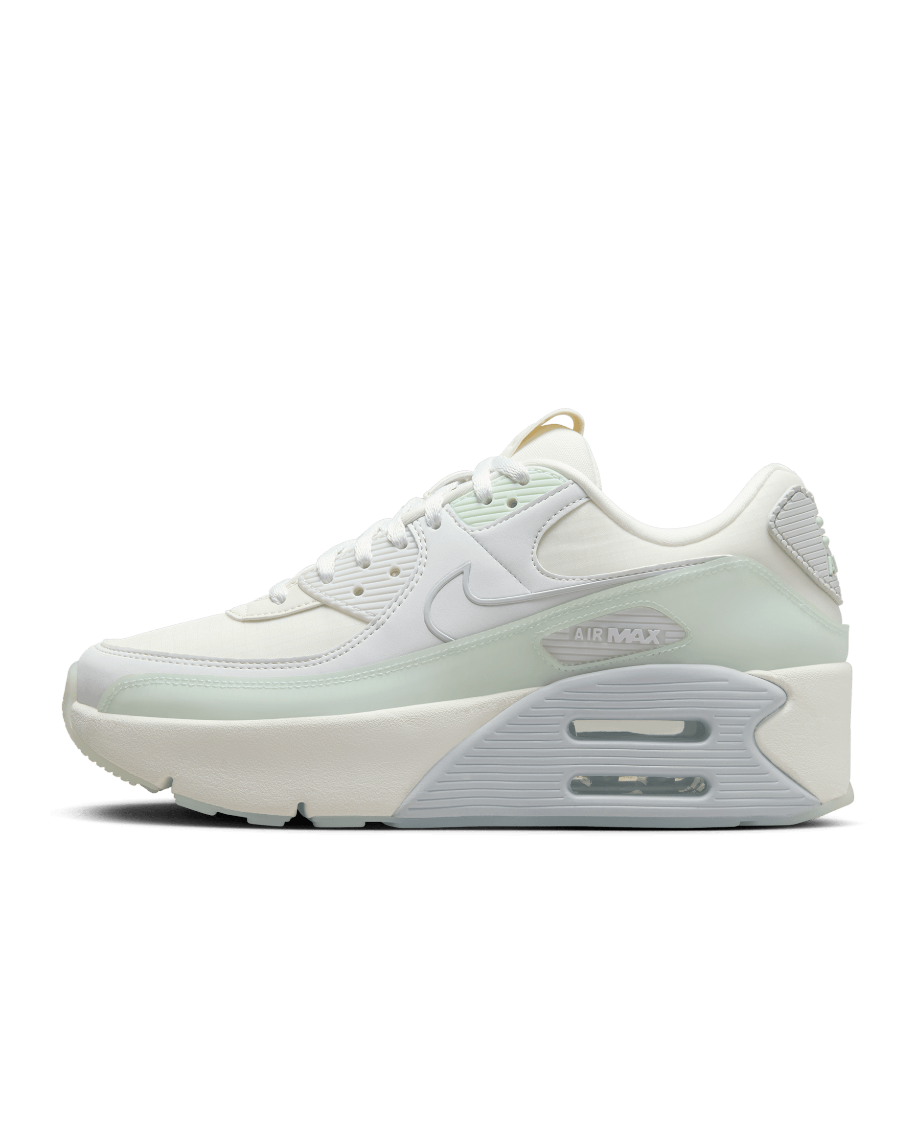 Nike Air Max 90 LV8 Women's Shoes - Sail/Summit White/Photon Dust/Barely Green