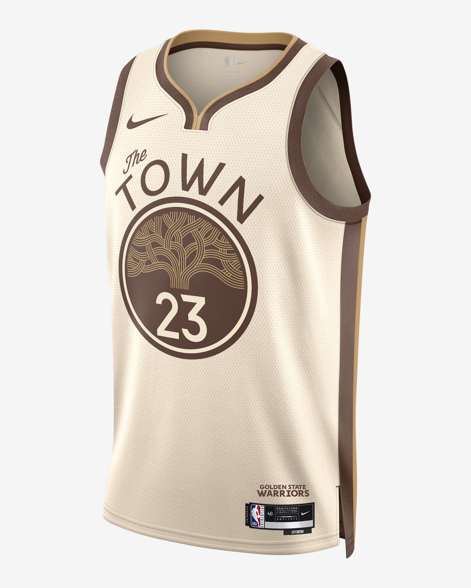 Draymond Green Golden State Warriors City Edition Men's Nike NBA Swingman Jersey - Natural