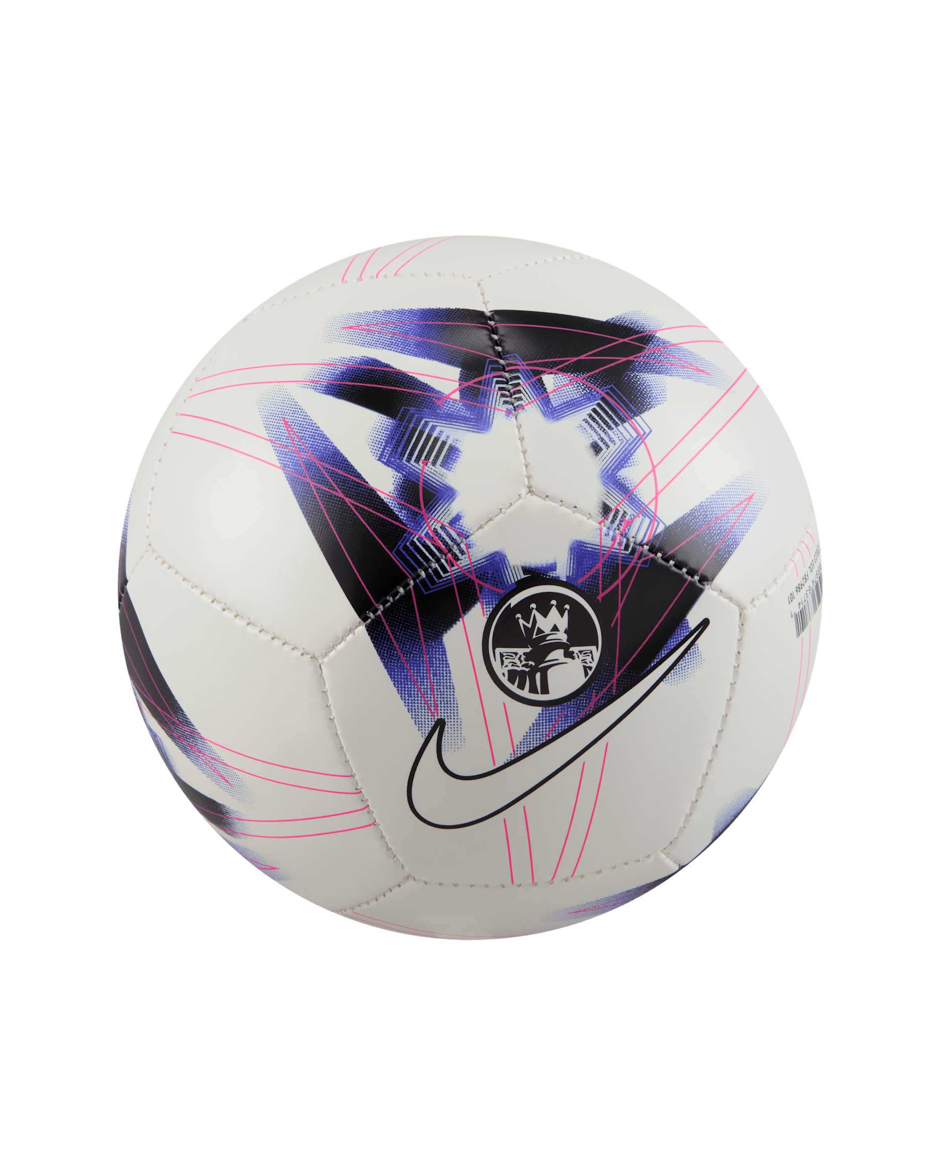 Premier League Skills Football - White/Fierce Purple/White