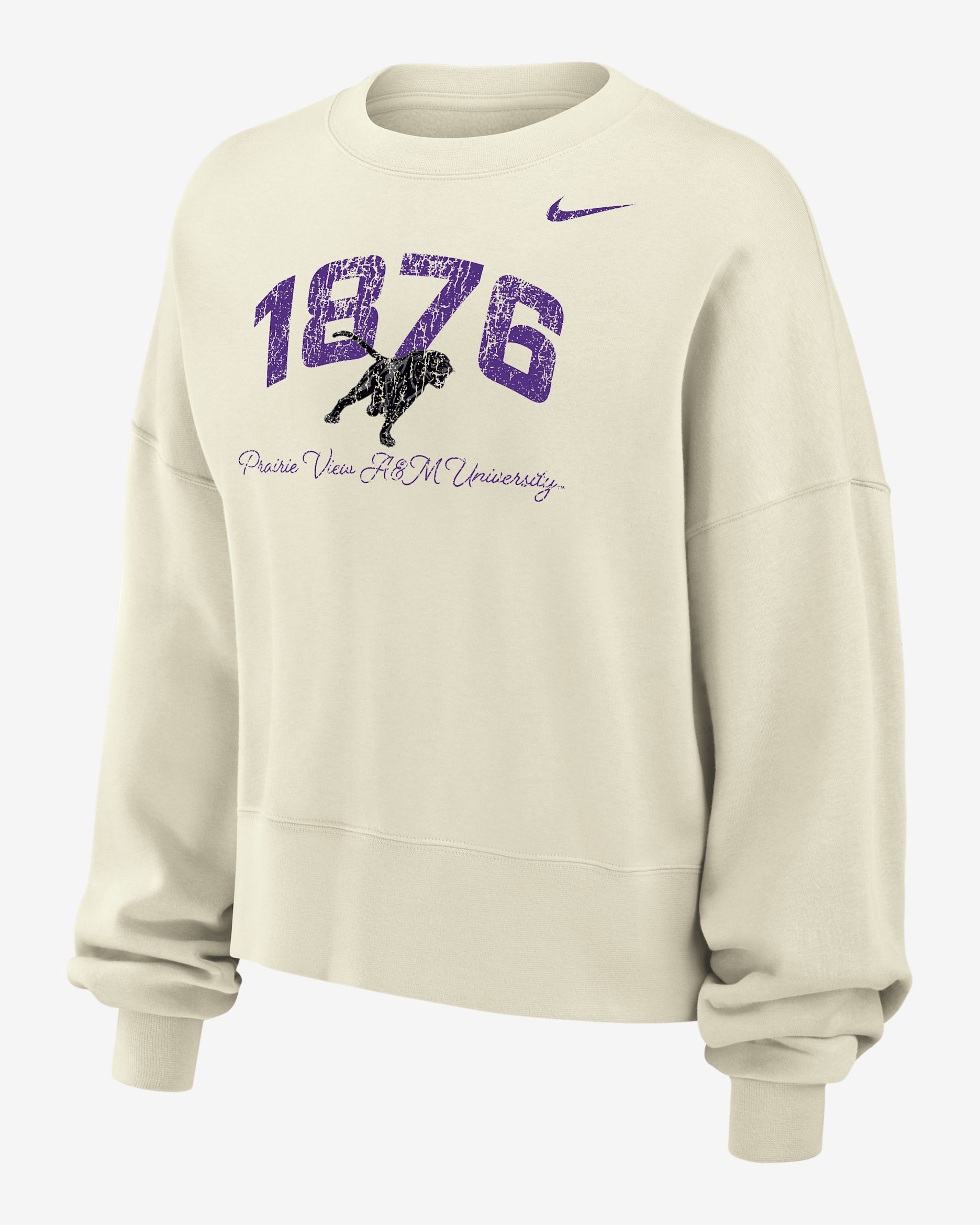 Jordan College Phoenix Fleece (Prairie View A&M University) Women's Crew-Neck Sweatshirt - Sail